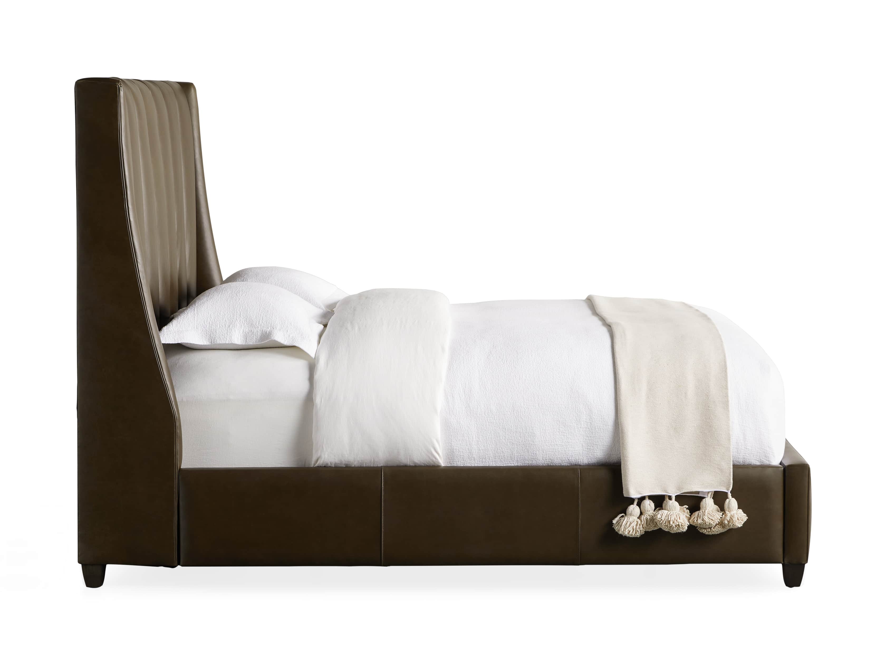 Hayworth Leather 63" Queen Bed, slide 8 of 8