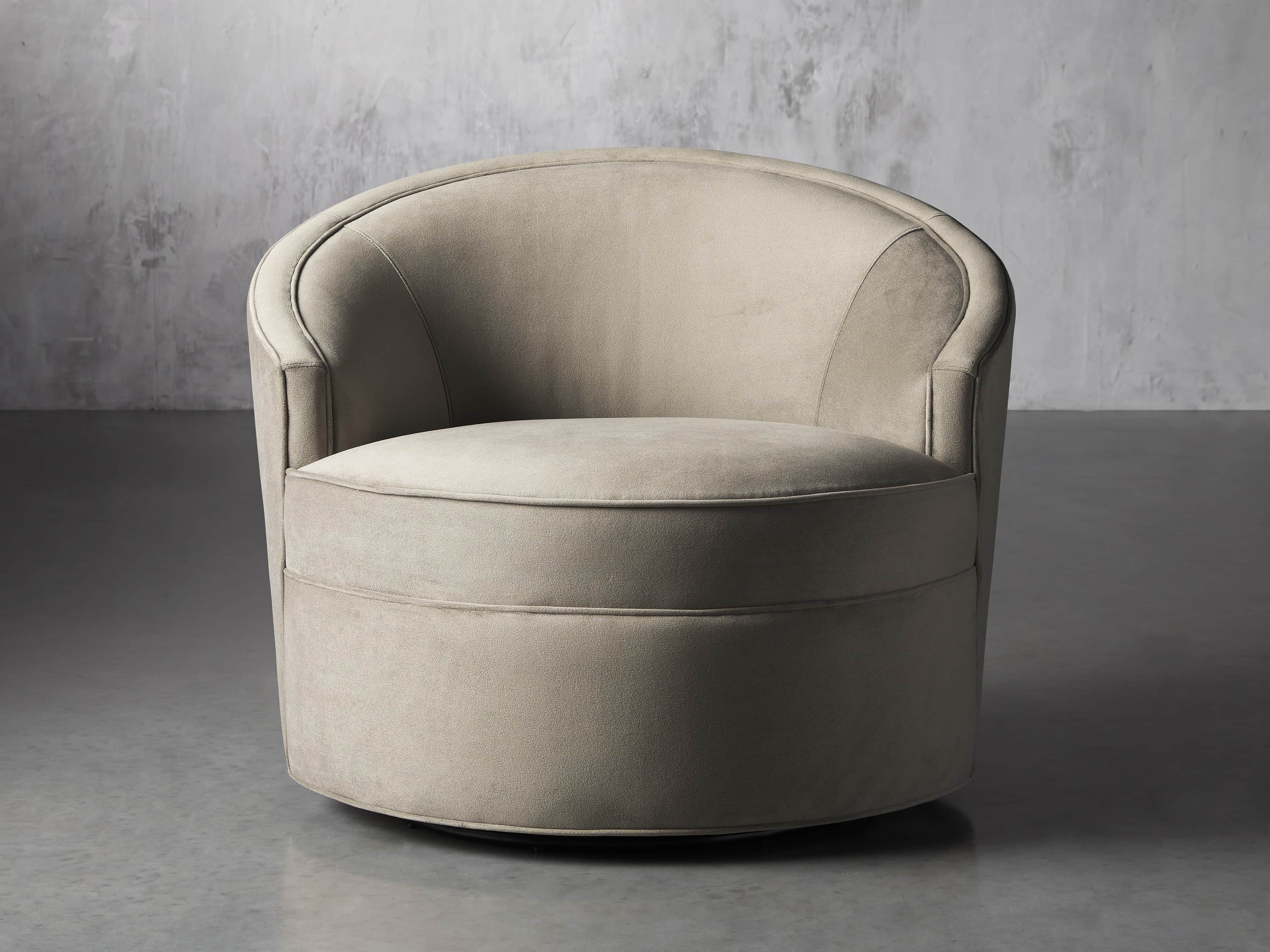 Harper Upholstered 39" Swivel Chair, slide 2 of 8