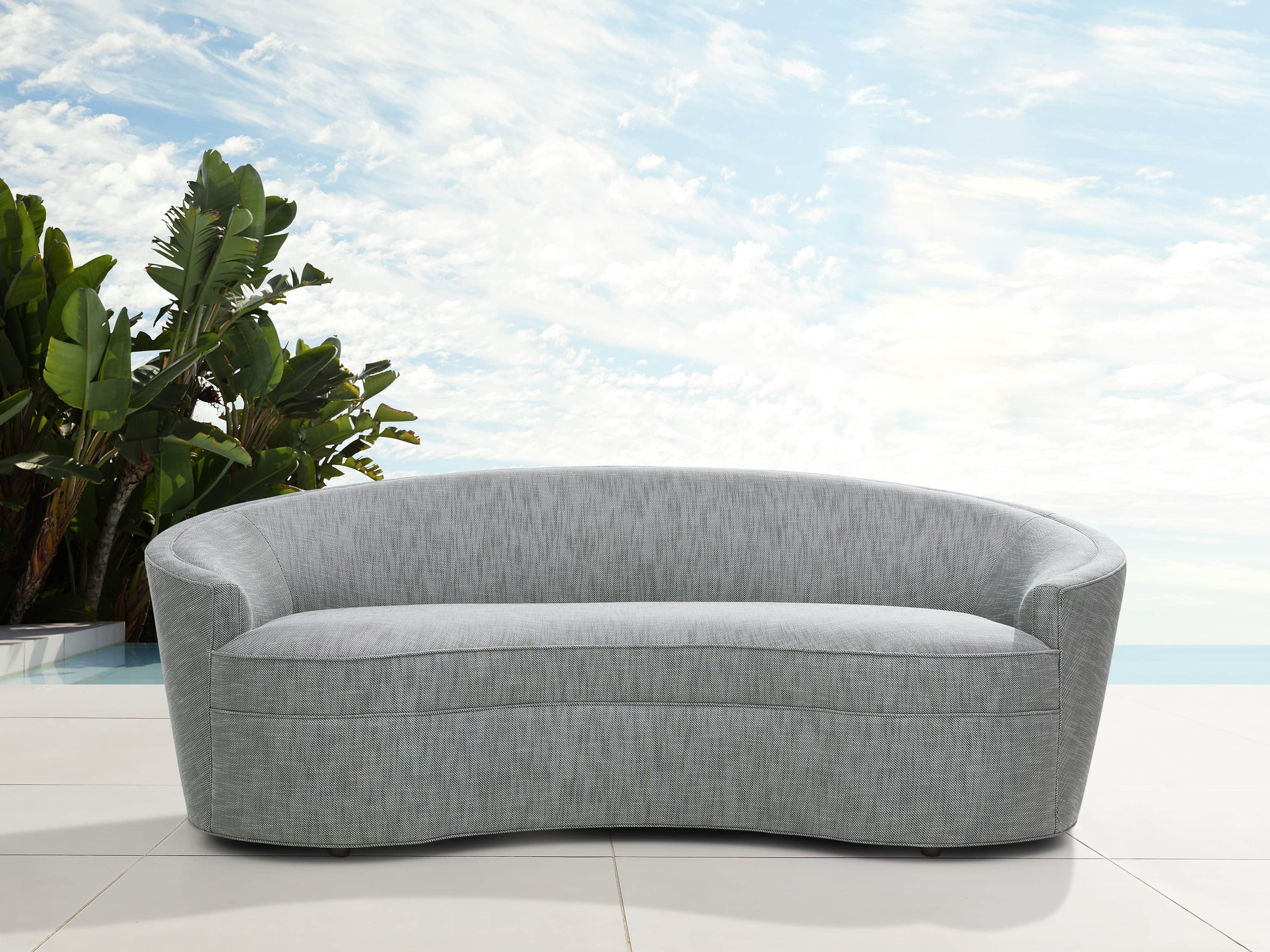 Harper Outdoor Upholstered 87" Sofa, slide 1 of 7