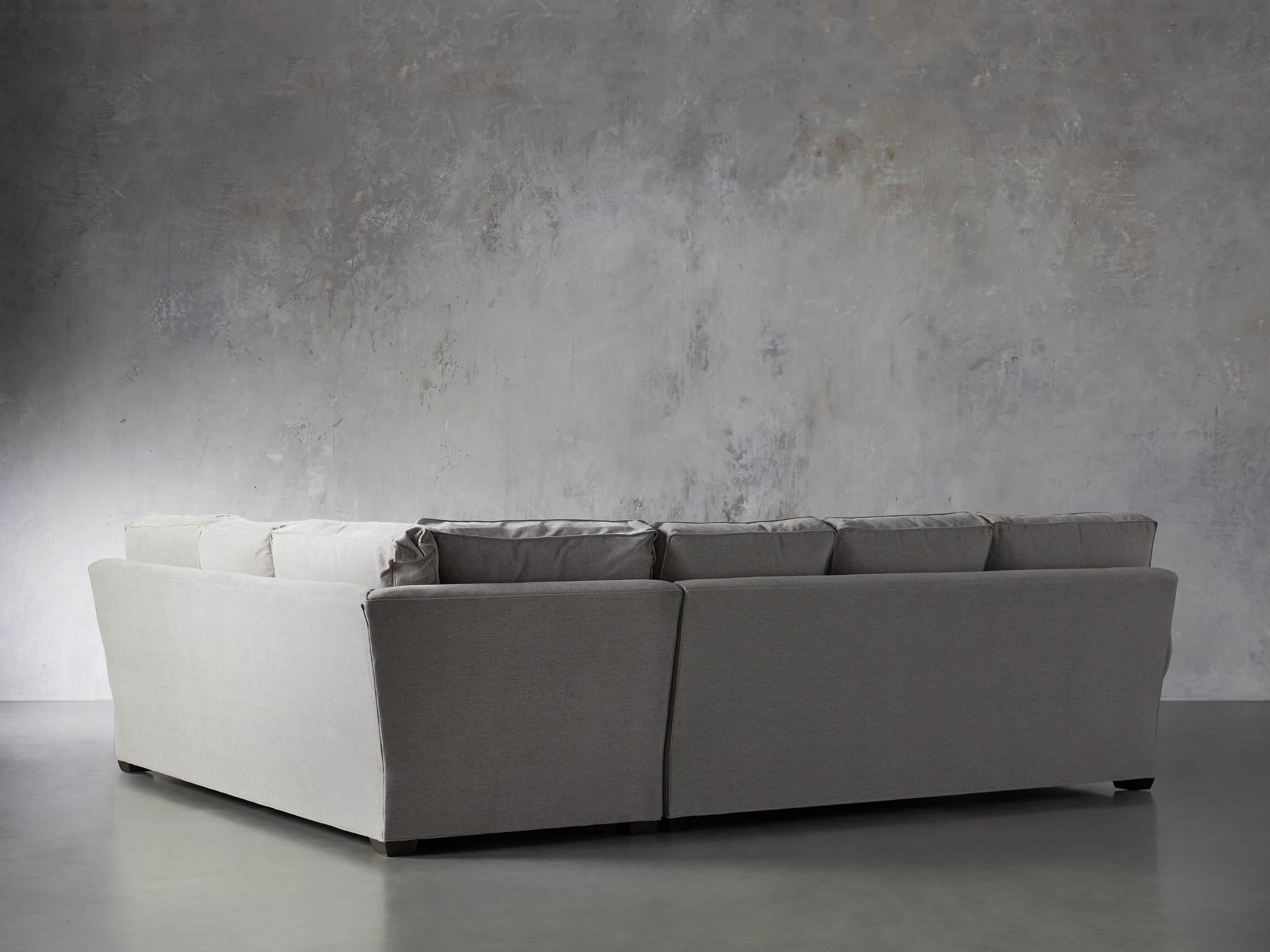 Landsbury Upholstered 131" Right Arm Two Piece Corner Sectional, slide 4 of 6