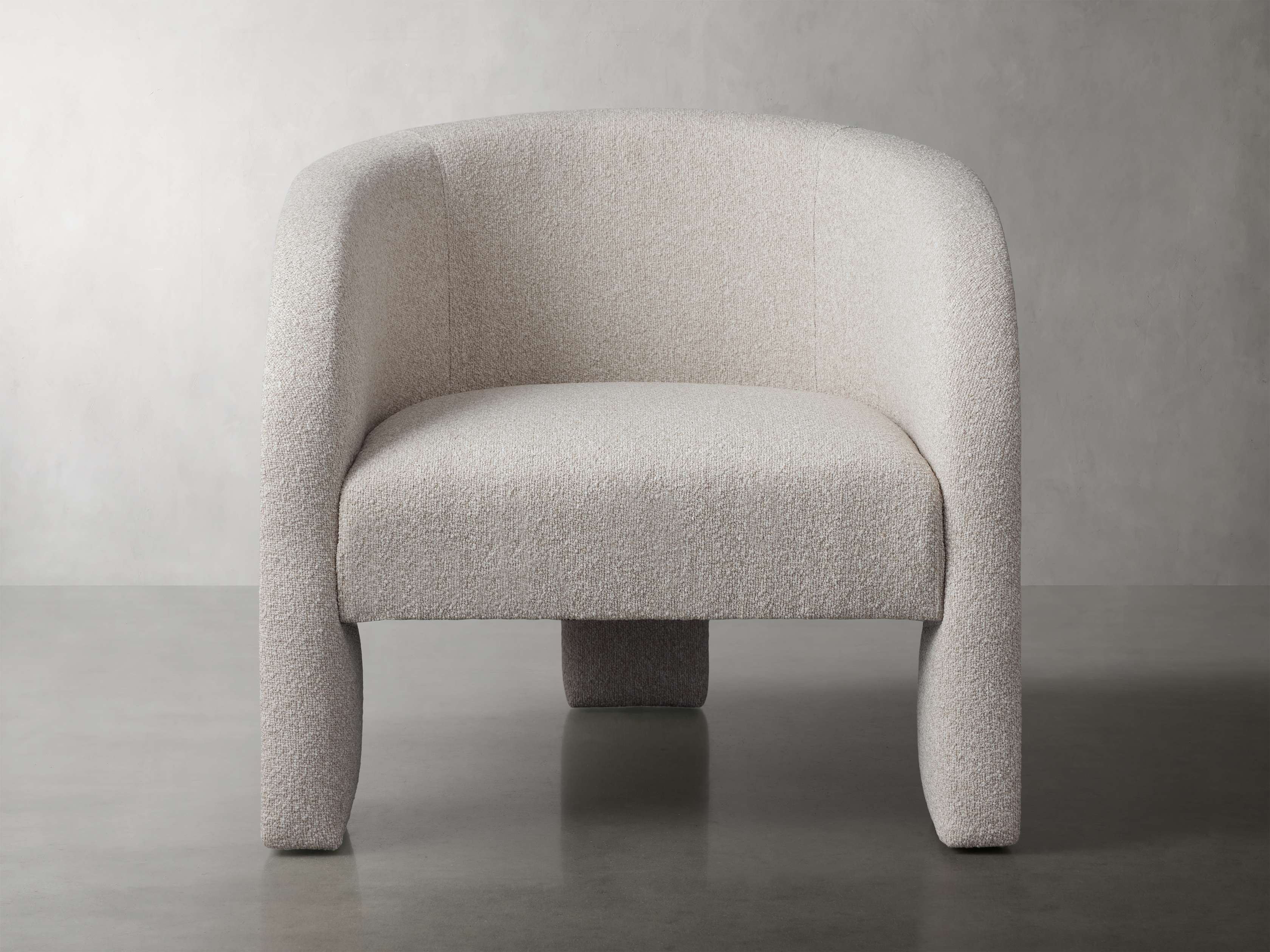 Mara grey velvet discount chair