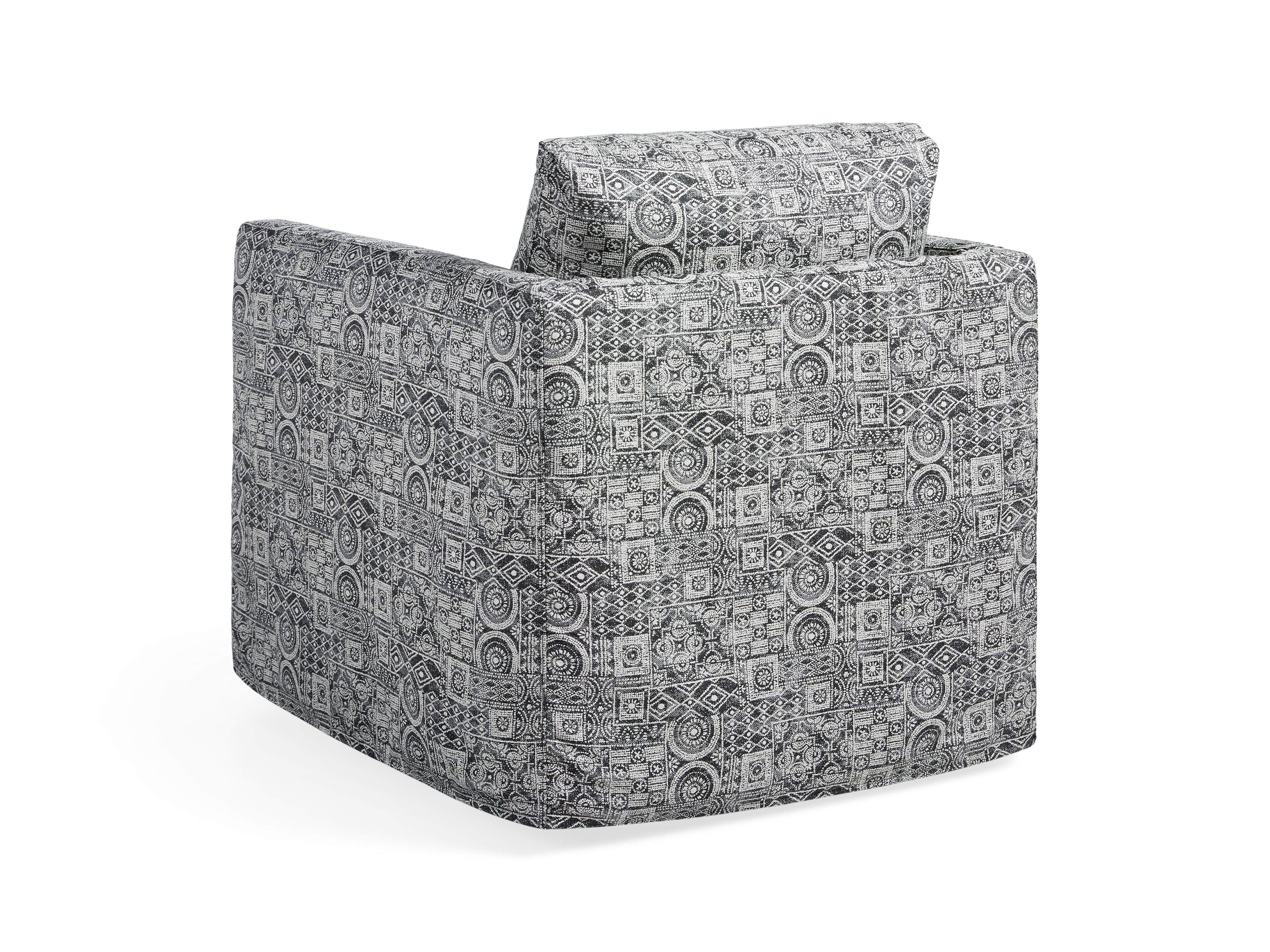 Spinnaker Outdoor Slipcovered 32" Swivel Chair