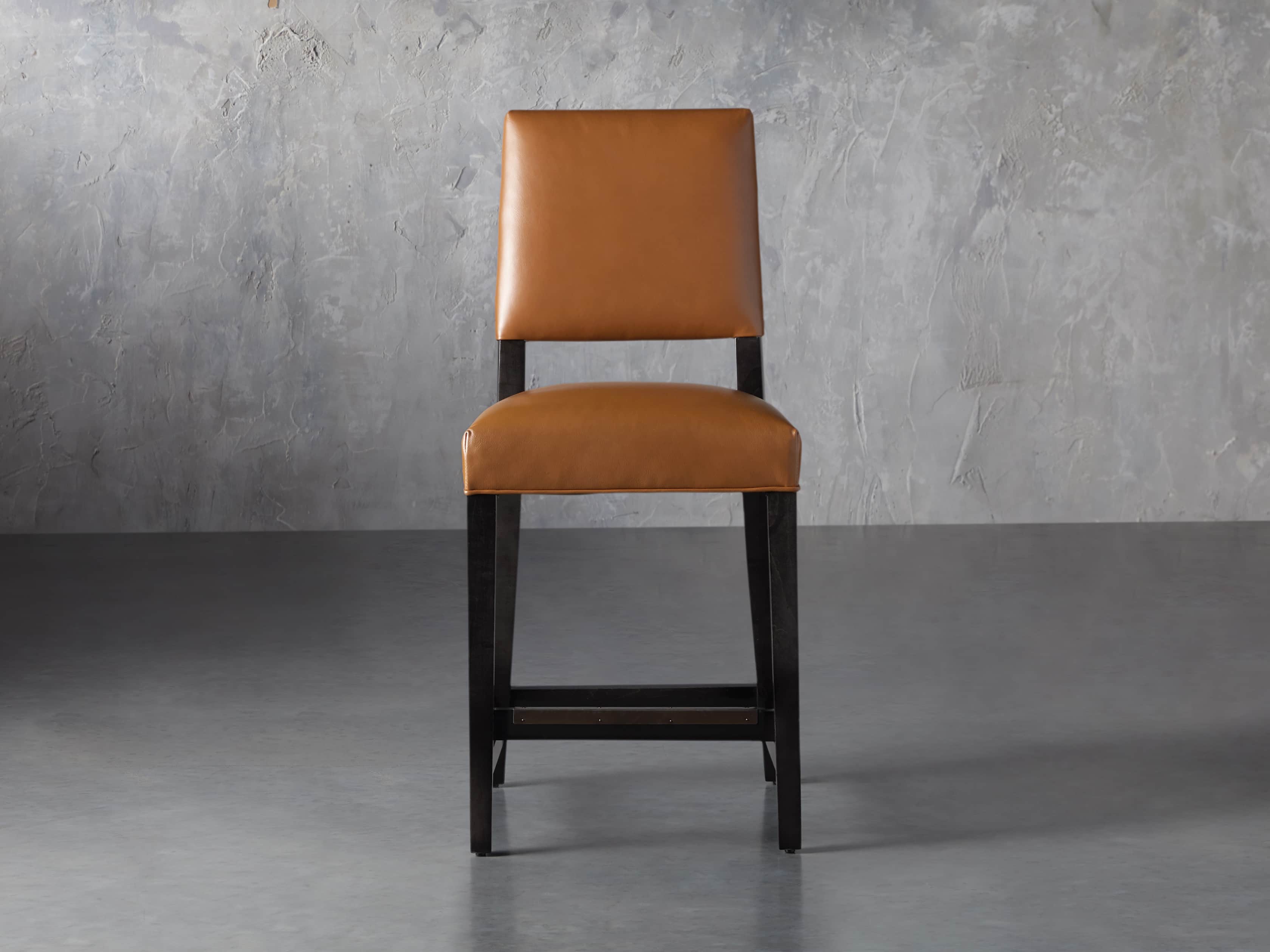 Rh bar stools online leather