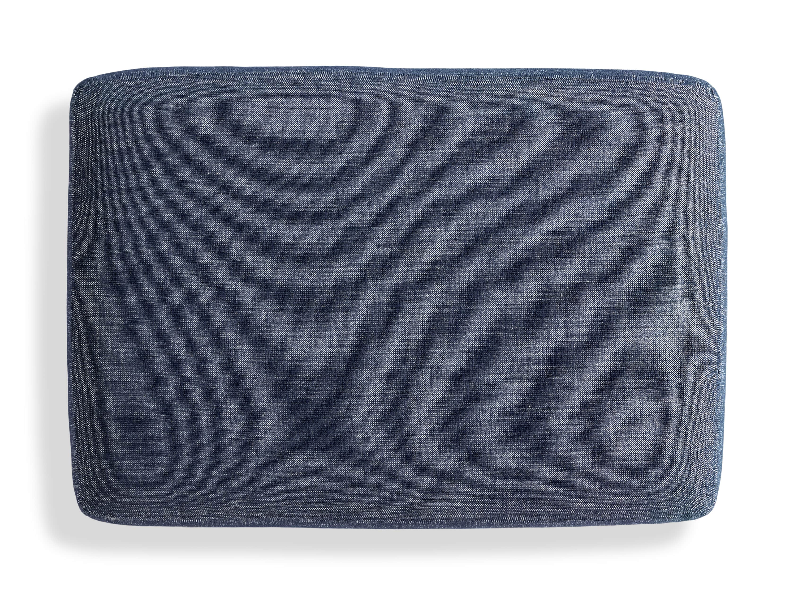 Vangogh 35" Upholstered Ottoman in Nomad Navy, slide 6 of 8