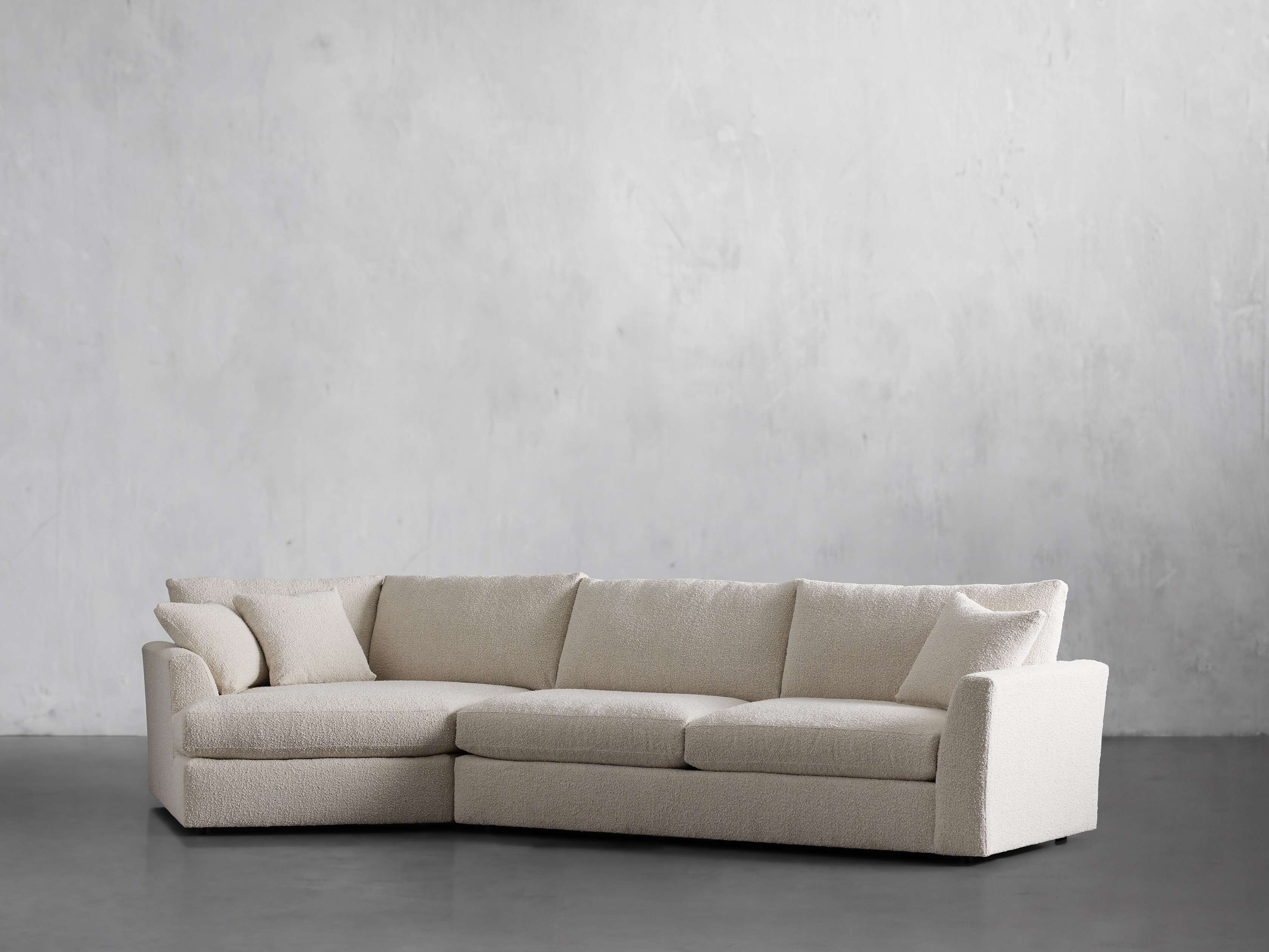 Vernon Two Piece Cuddle Chaise Sectional