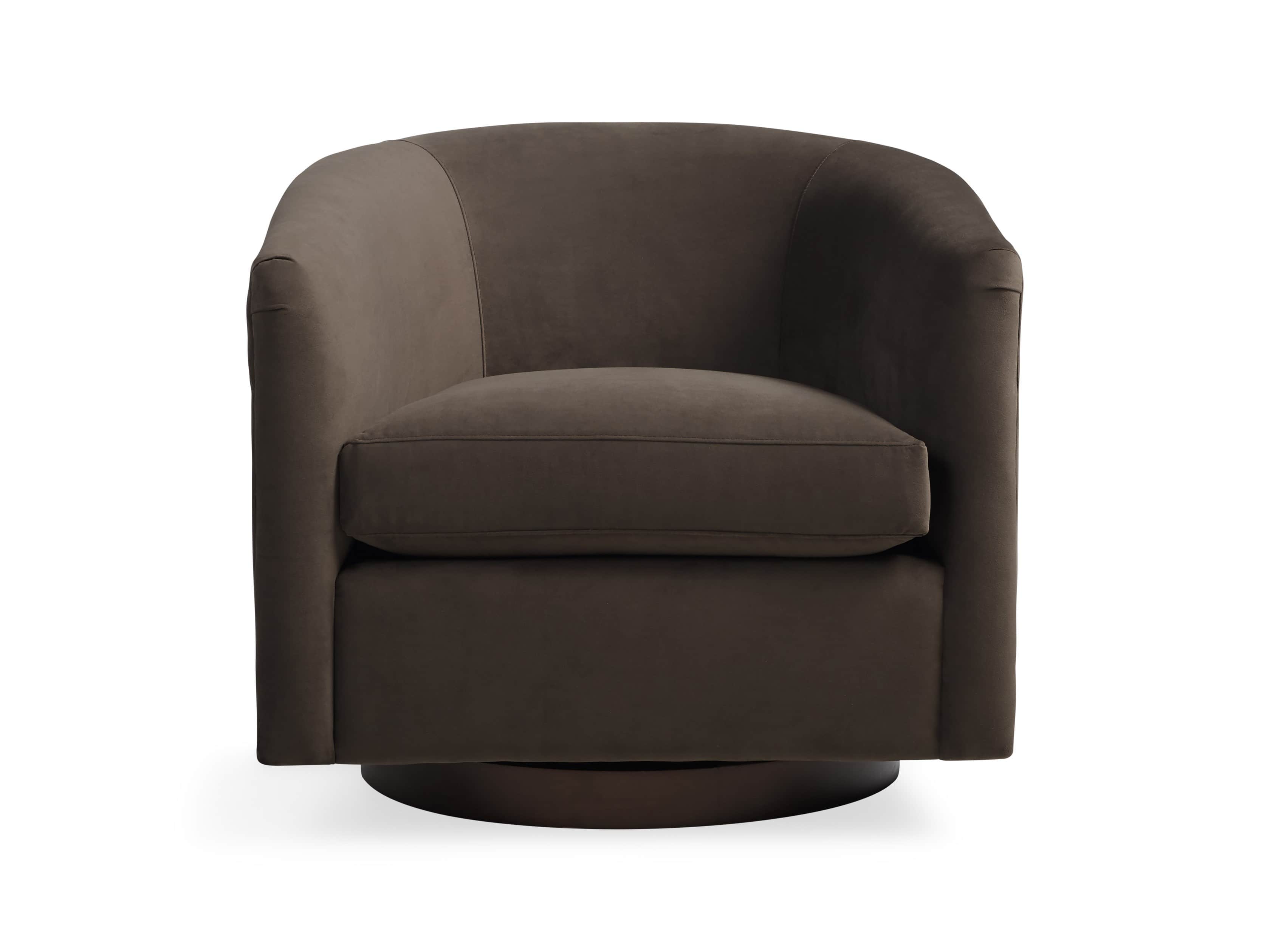 Bowan 34" Upholstered Swivel Chair