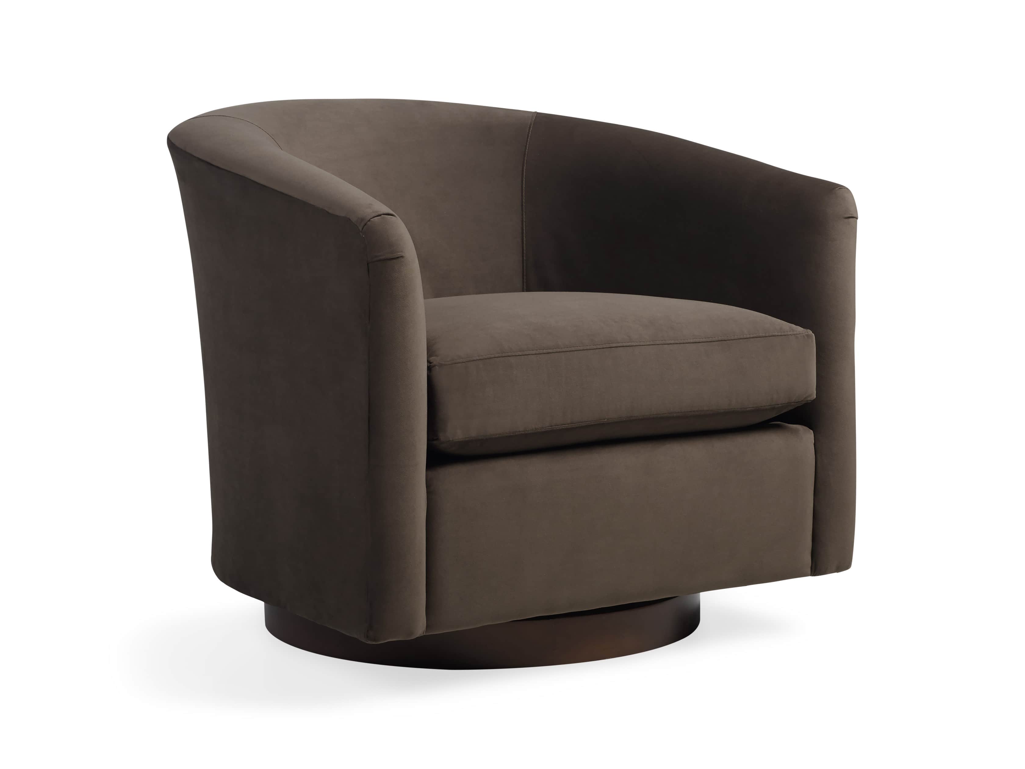 Bowan 34" Upholstered Swivel Chair