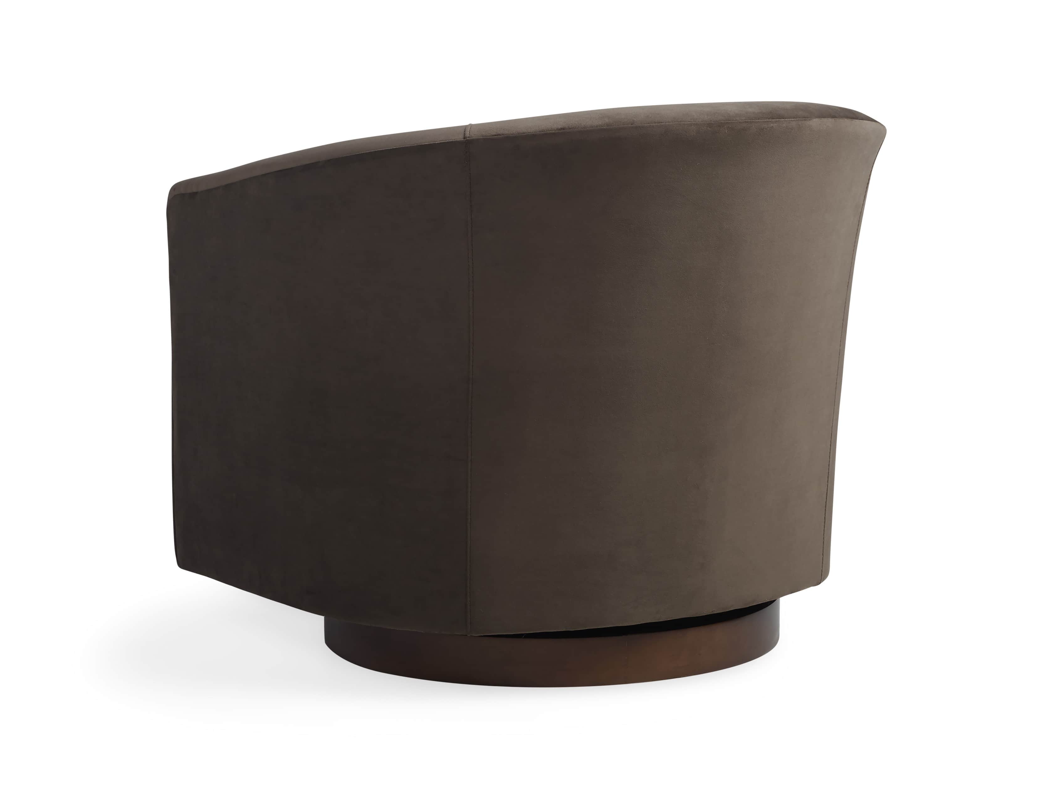 Bowan 34" Upholstered Swivel Chair