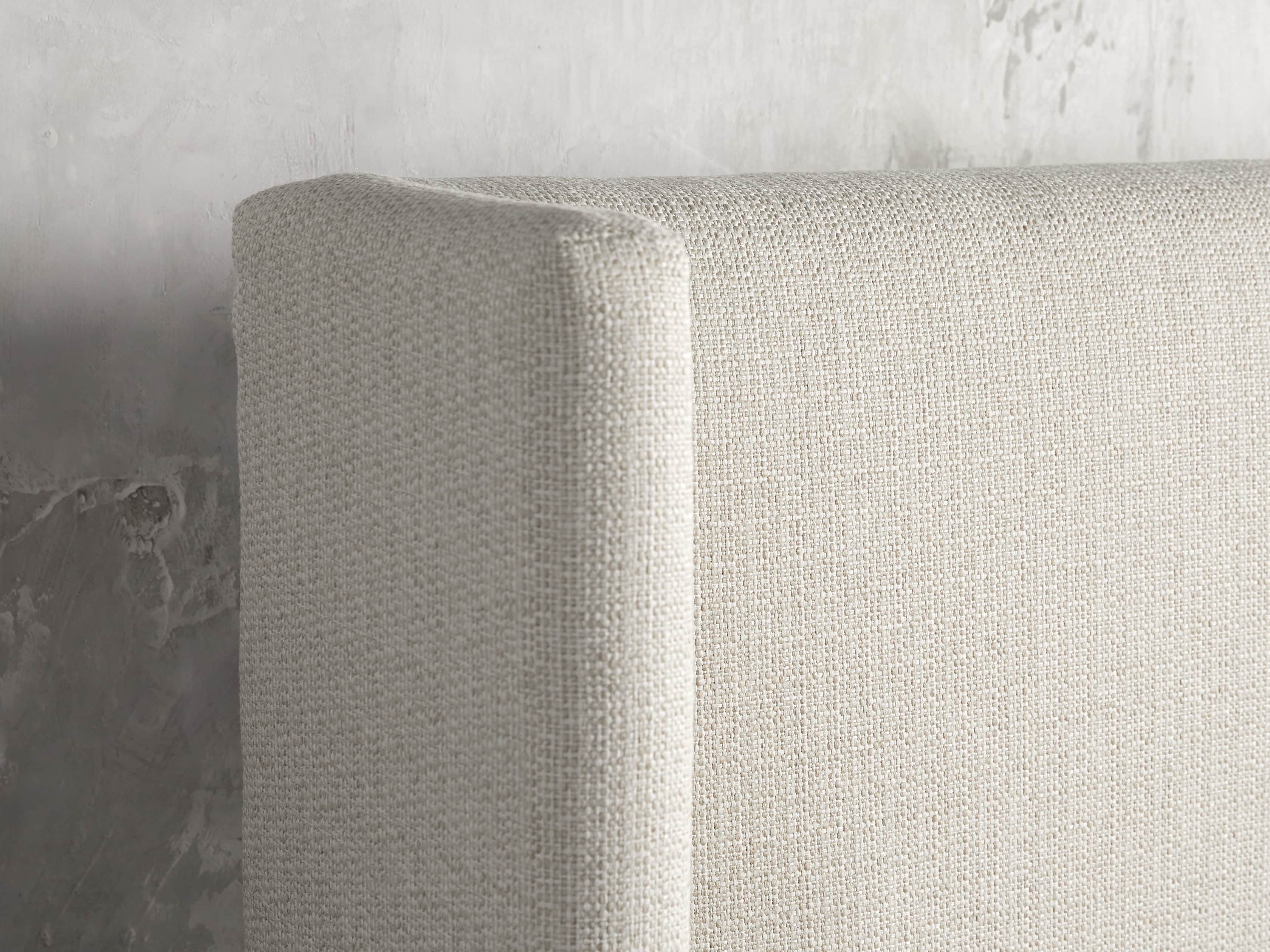 Wyller Upholstered 52" King Bed in Howell Oatmeal, slide 5 of 10