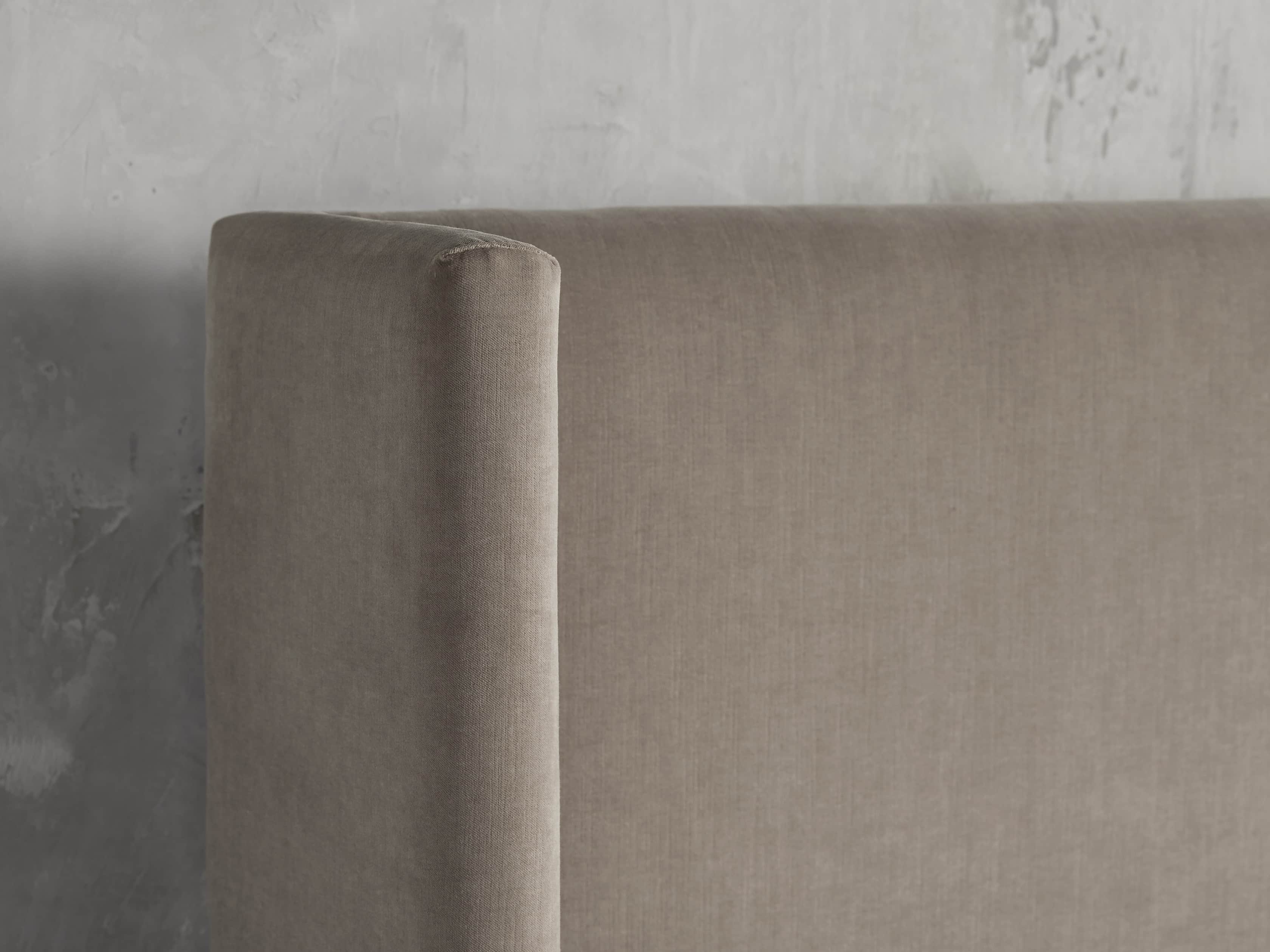 Wyller Upholstered 52" King Bed in Veronica Latte, slide 5 of 9
