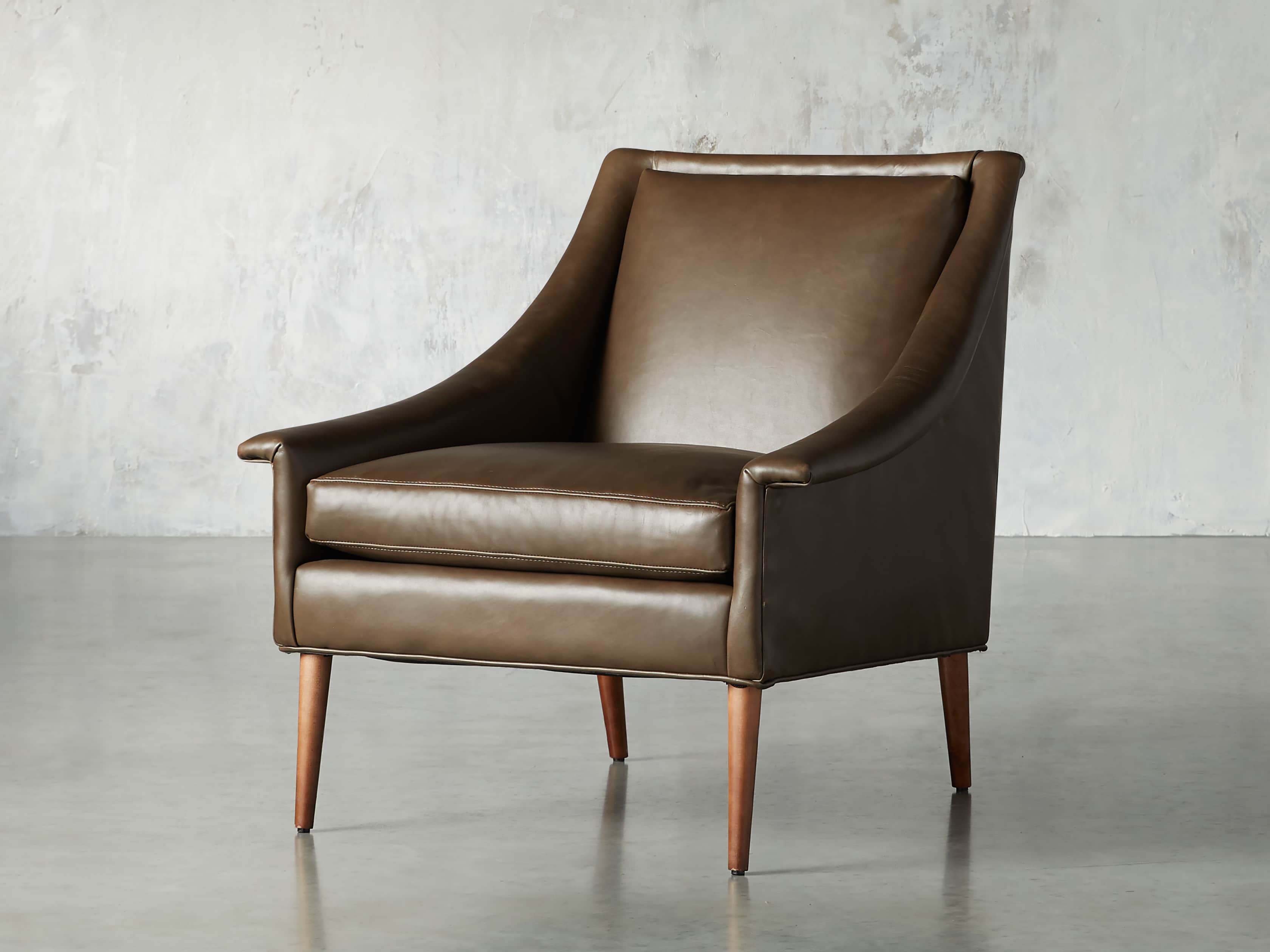 Zella Leather 32" Chair, slide 3 of 8