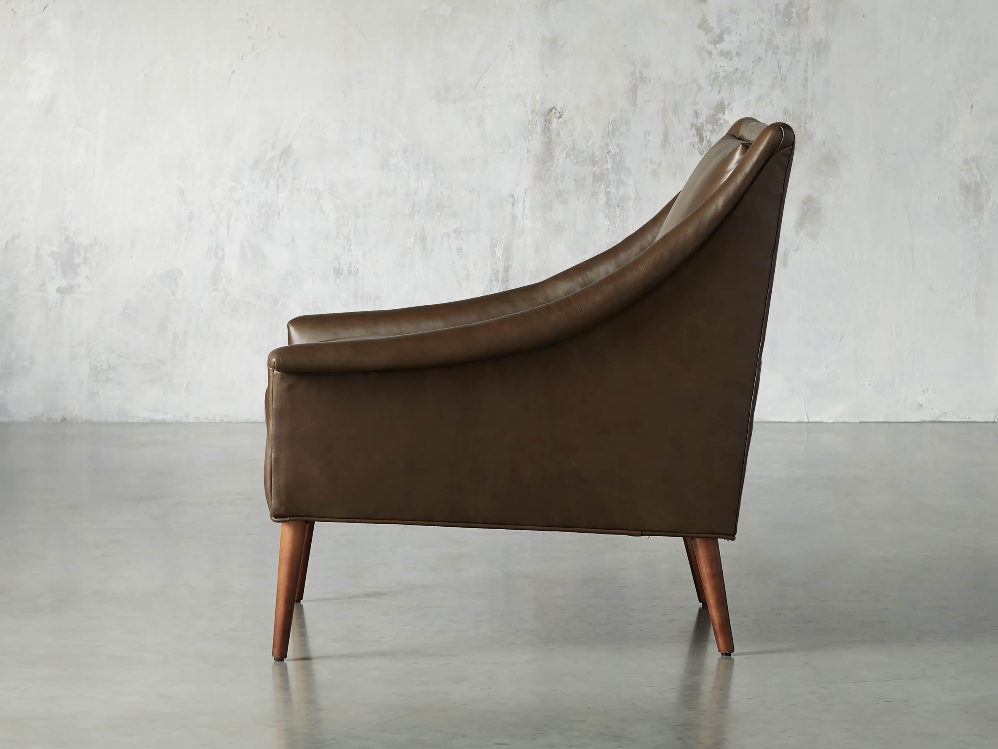 Zella Leather 32" Chair, slide 4 of 8