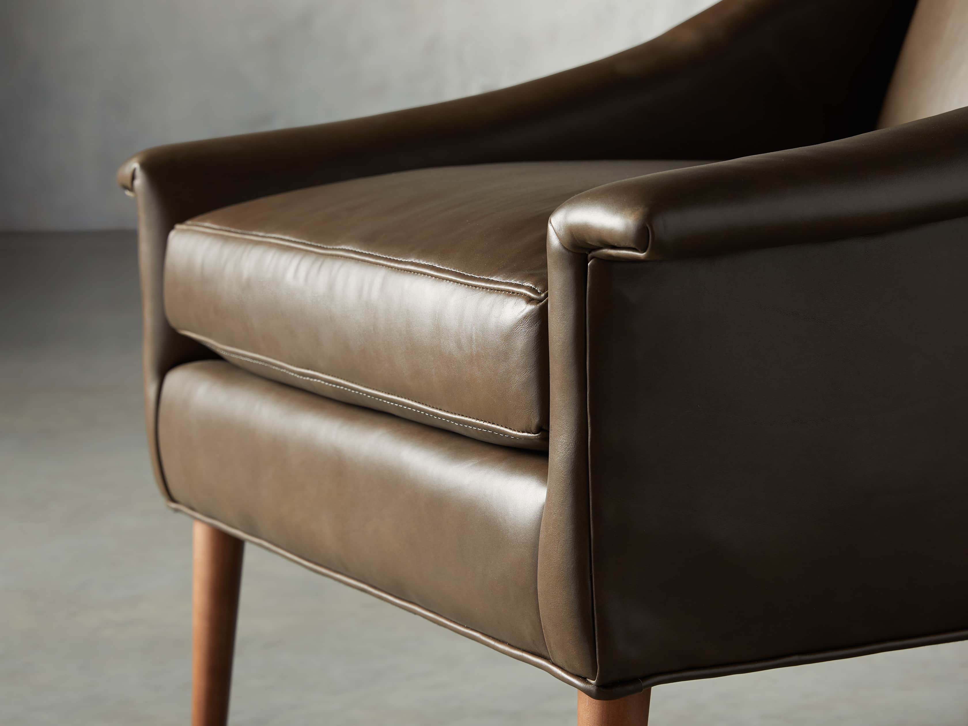 Zella Leather 32" Chair, slide 6 of 8