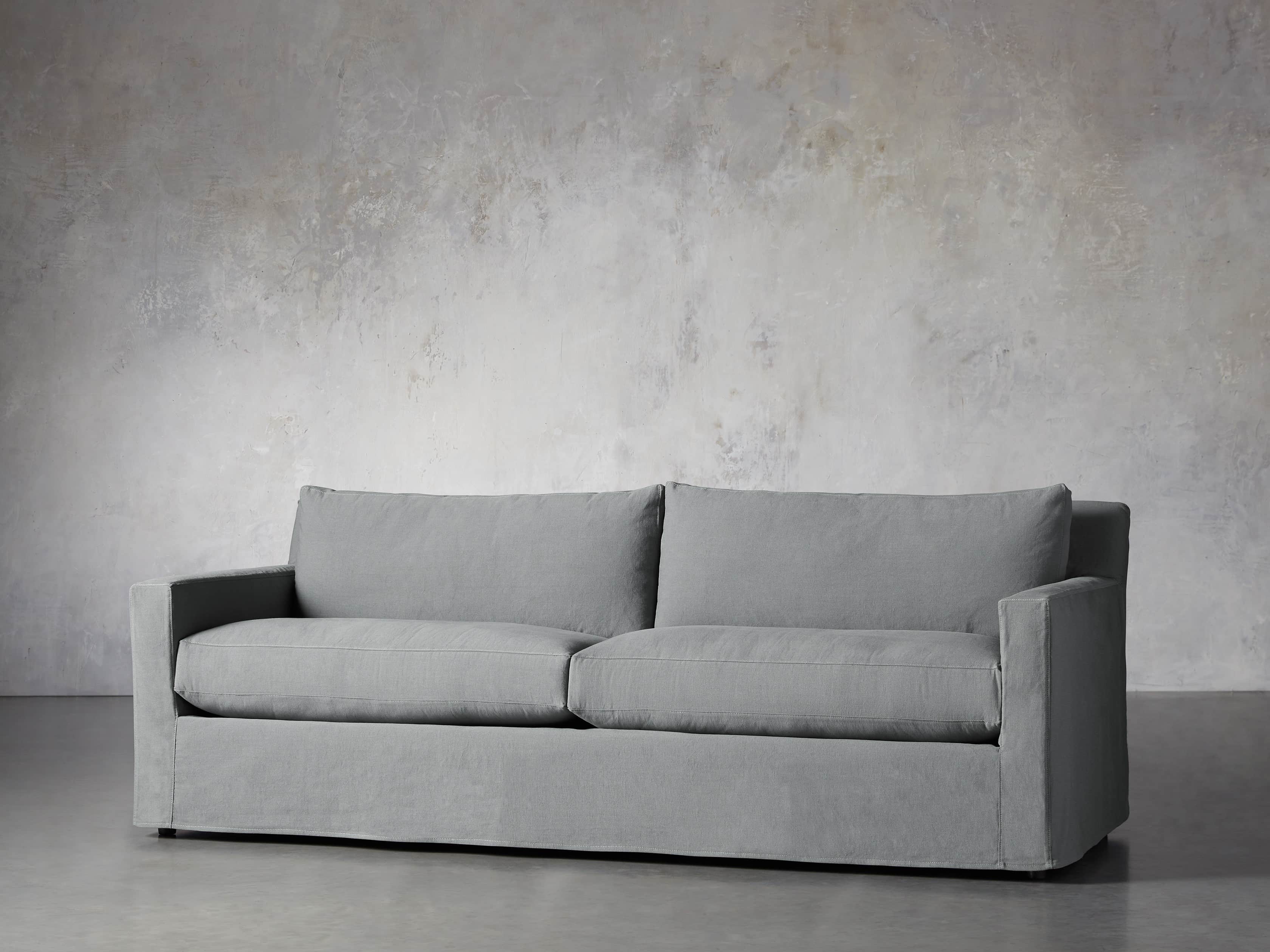 Monroe Slipcovered 95" Sofa