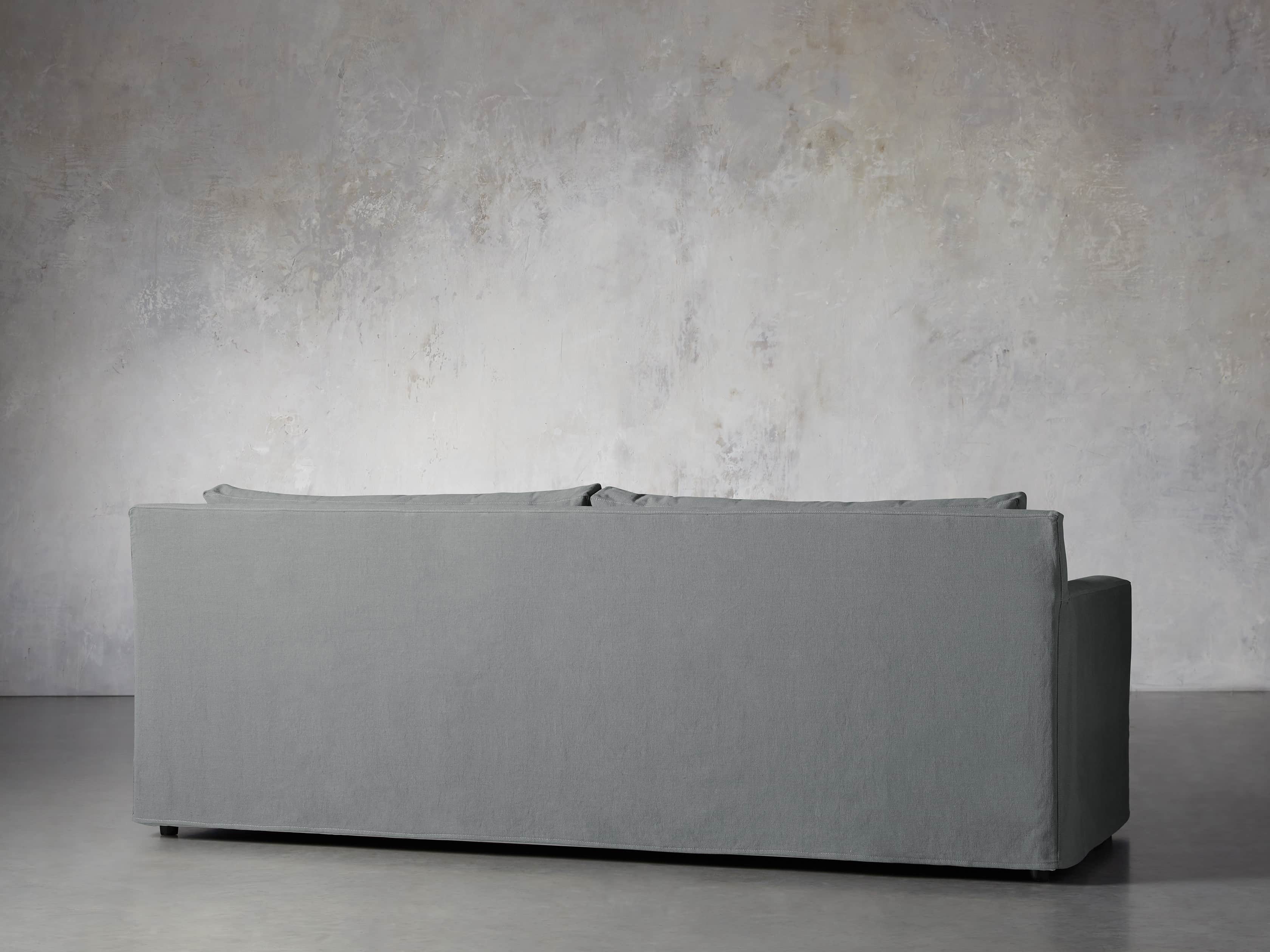 Monroe Slipcovered 95" Sofa