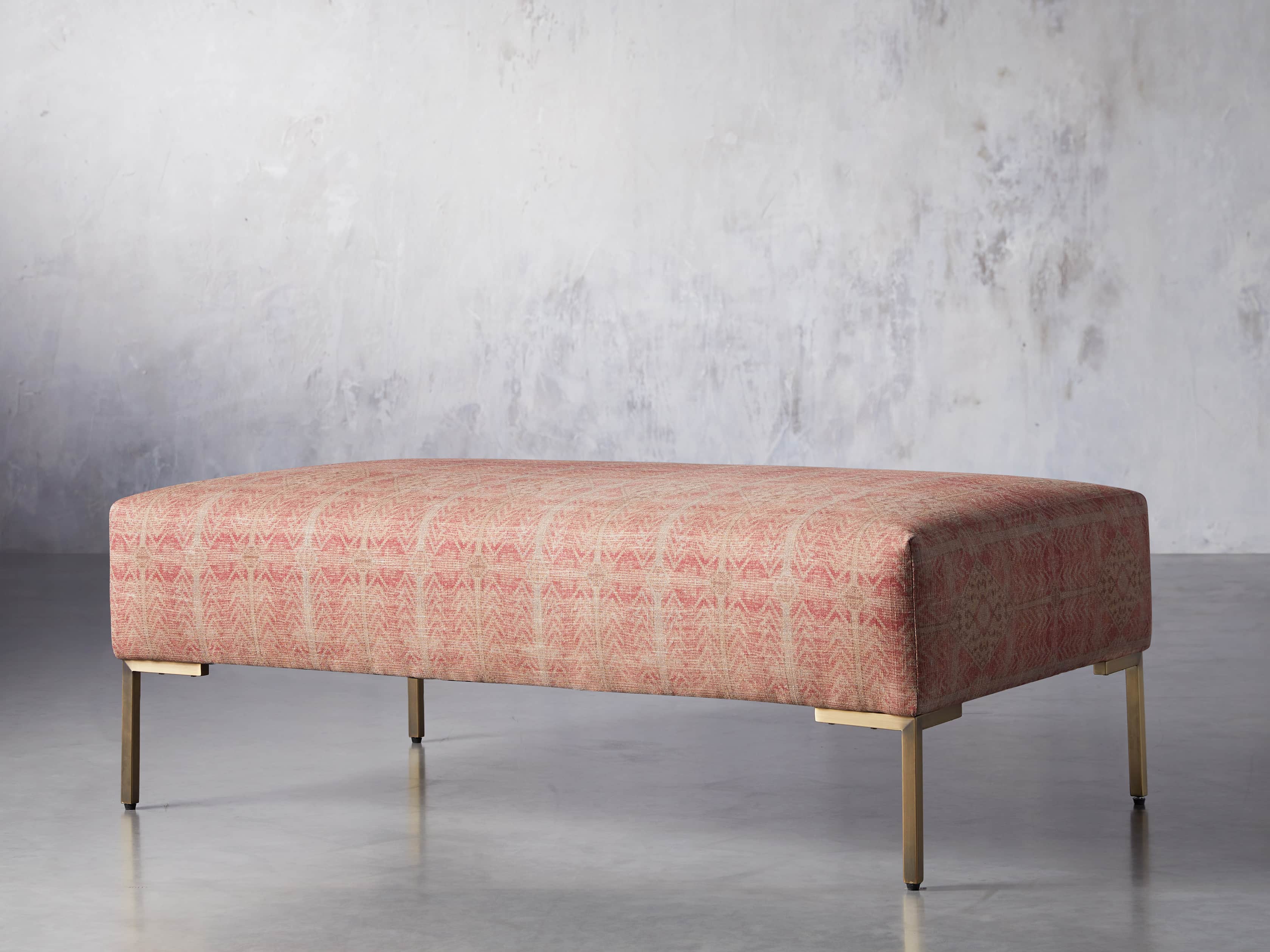 Tilton Upholstered 30" Rectangle Ottoman, slide 3 of 8