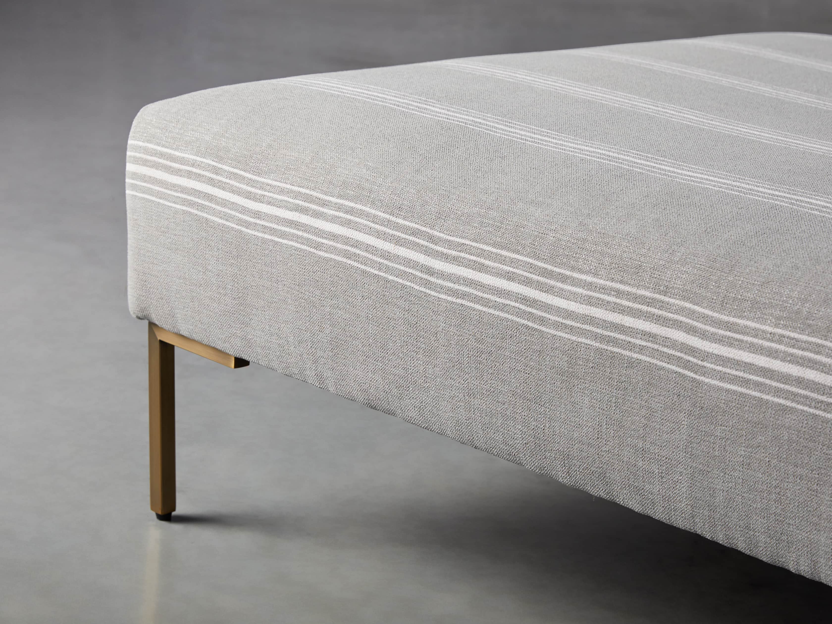Tilton Upholstered 40" Square Ottoman, slide 3 of 5