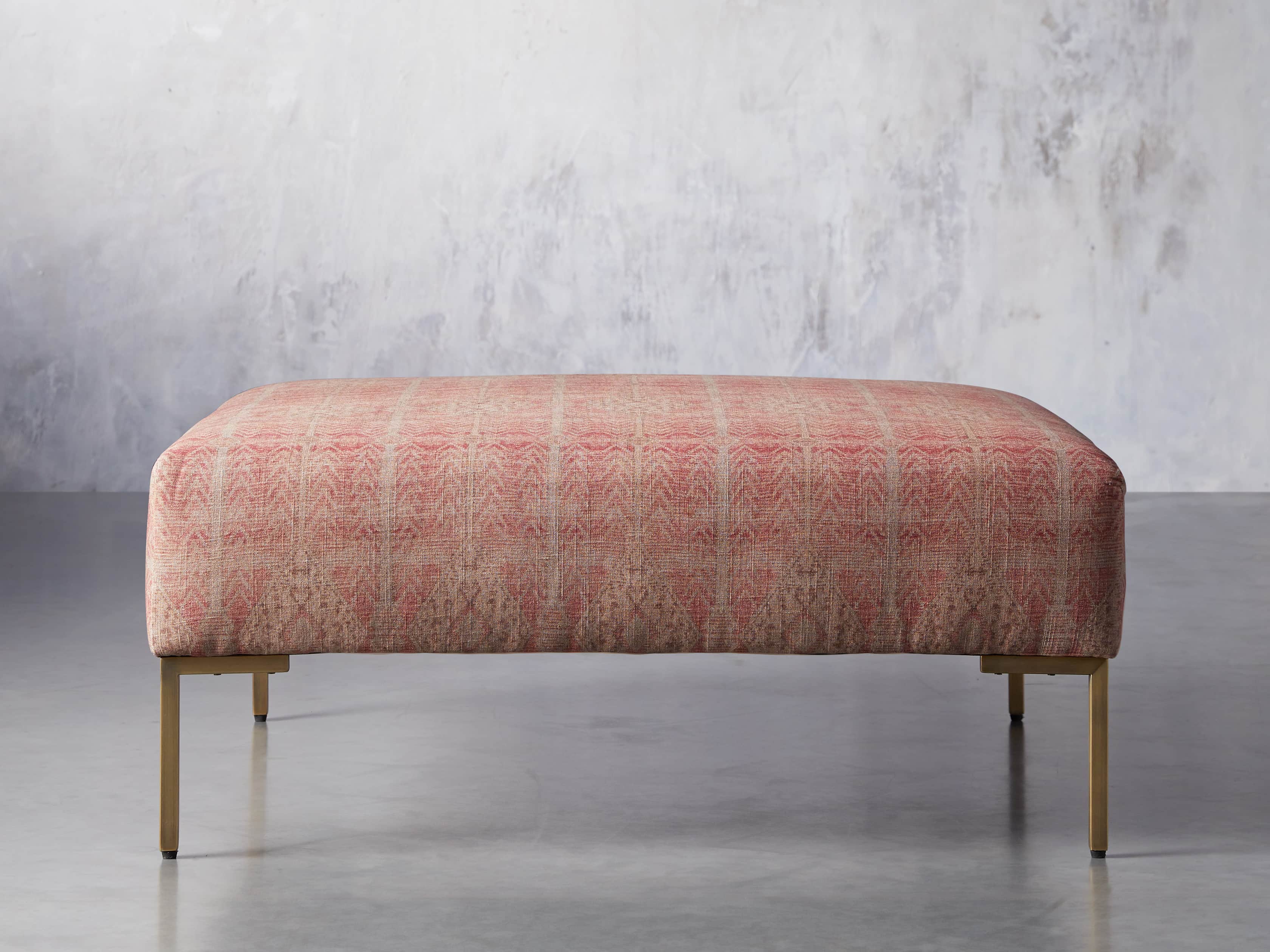 Tilton Upholstered 40" Square Ottoman, slide 2 of 7