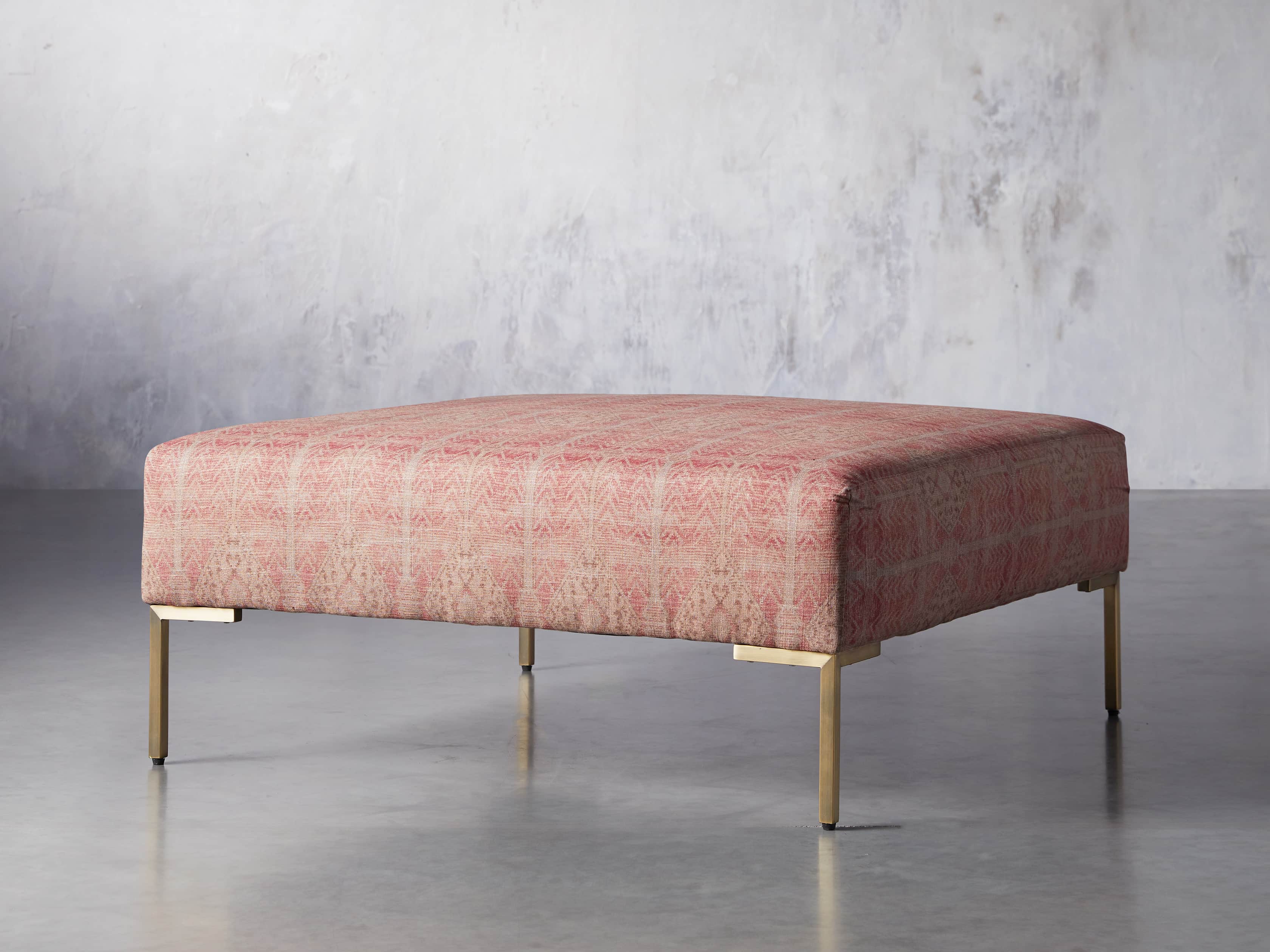 Tilton Upholstered 40" Square Ottoman, slide 3 of 7