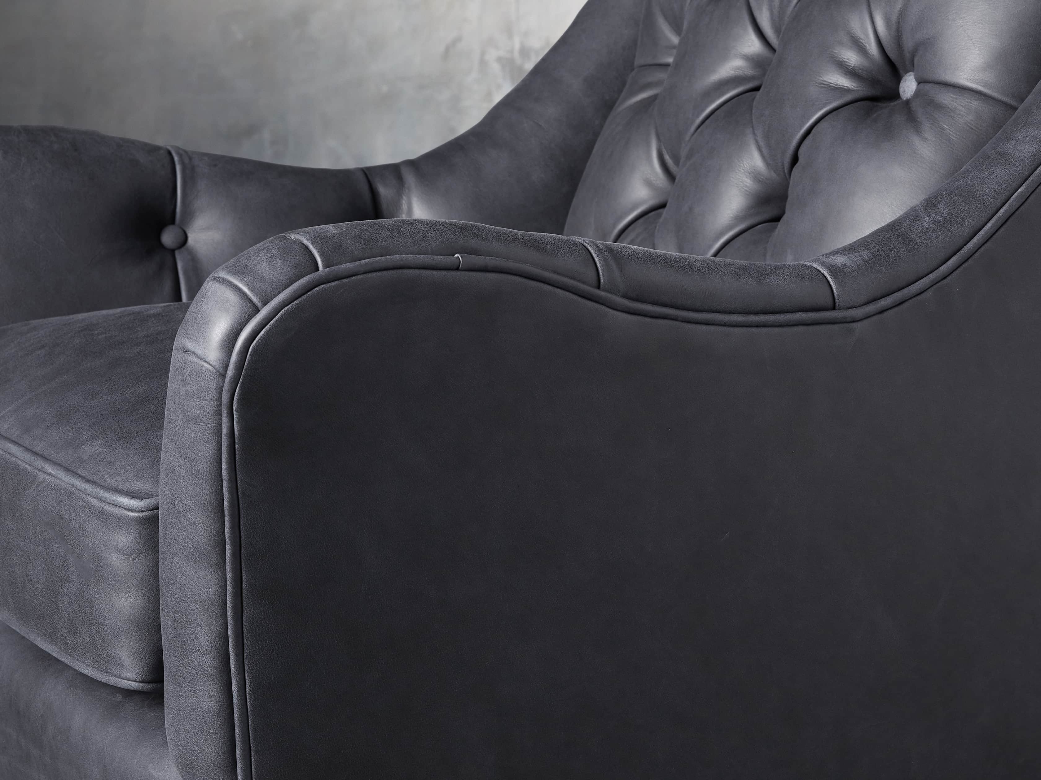 Lamont Leather 33" Chair, slide 6 of 8
