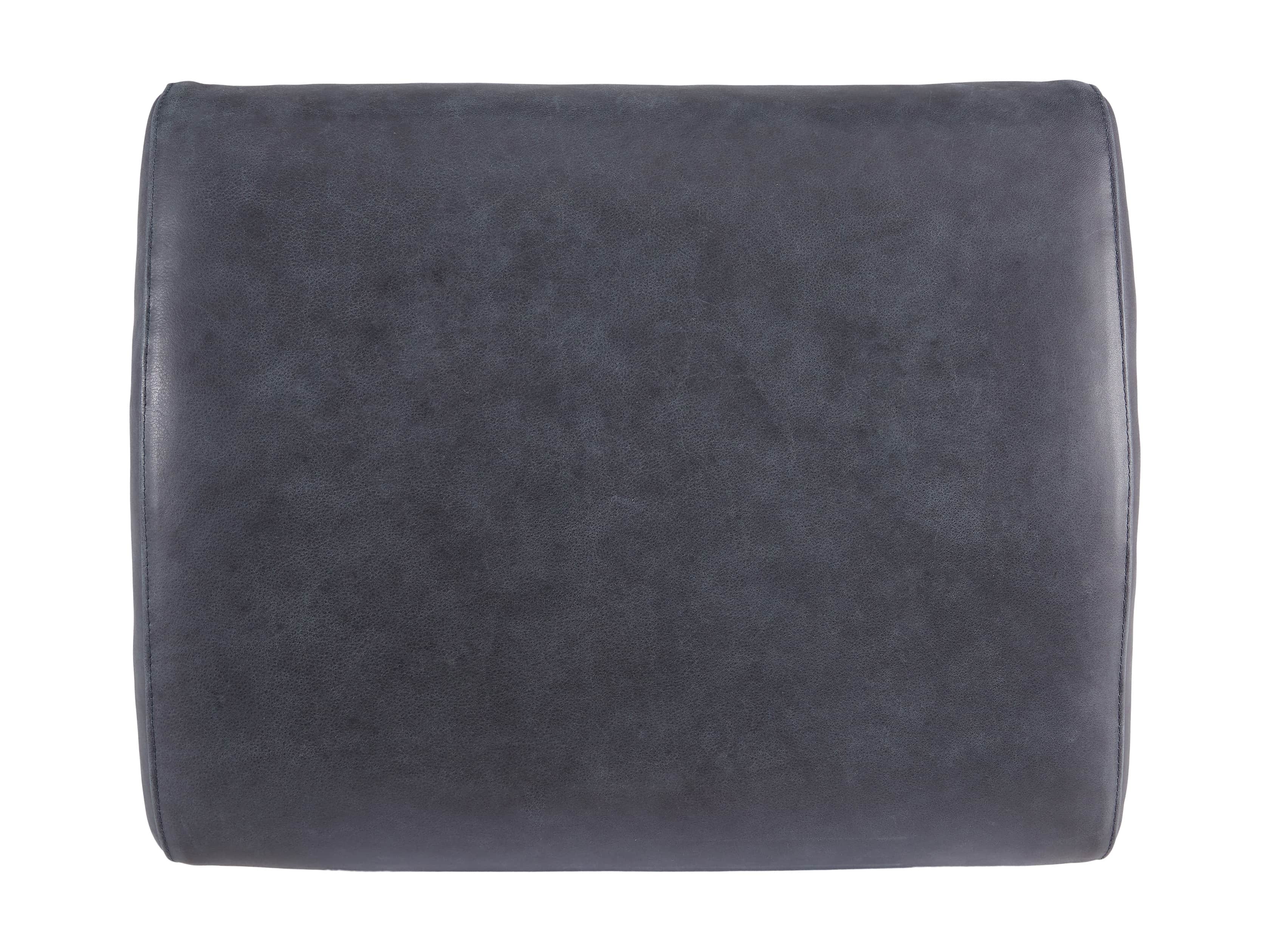 Lamont Leather 22" Ottoman, slide 5 of 7