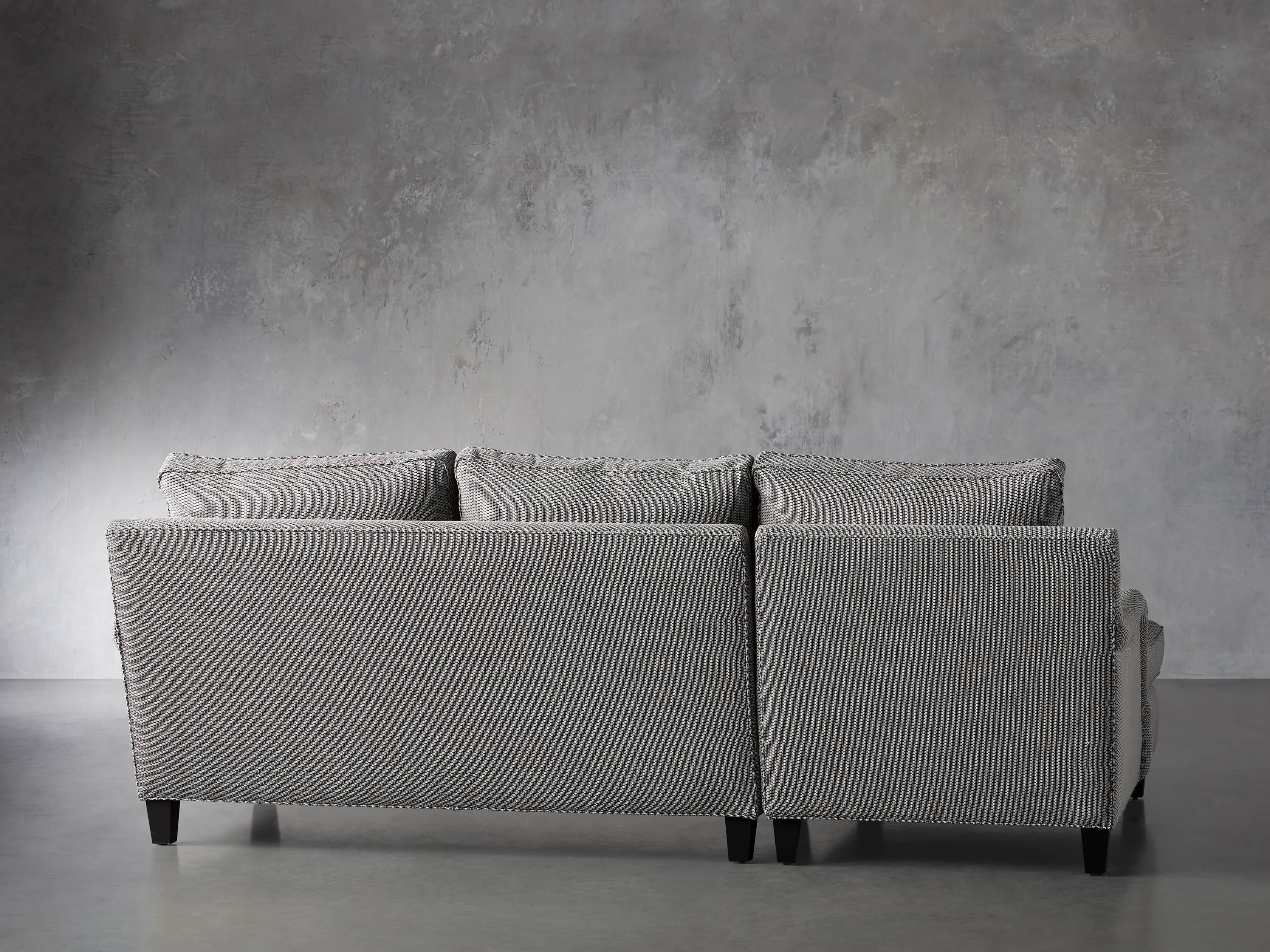 Paxton Two Piece Sectional with Chaise Arhaus