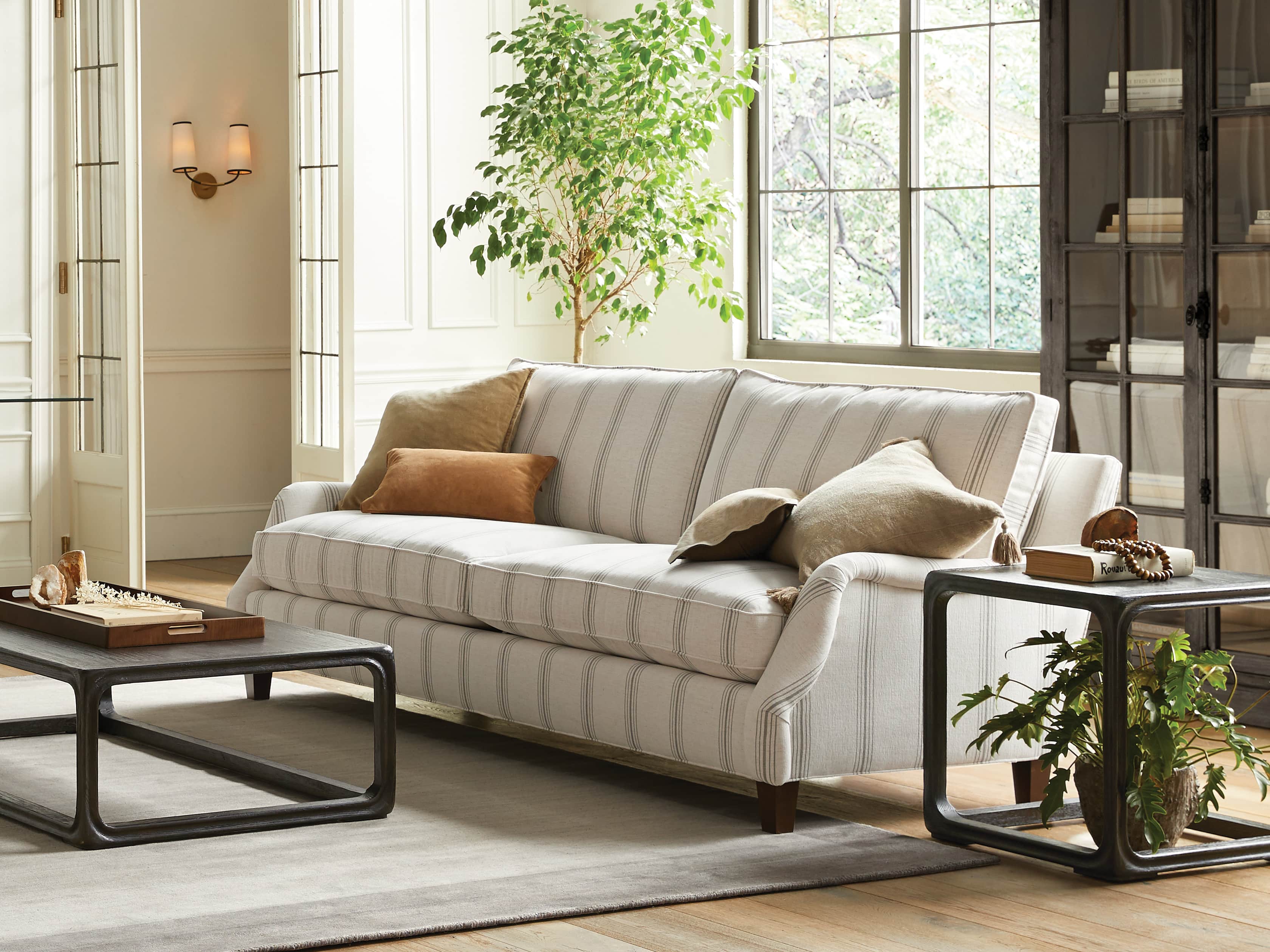 Sofas & Couches Leather Sofas Loveseats Arhaus