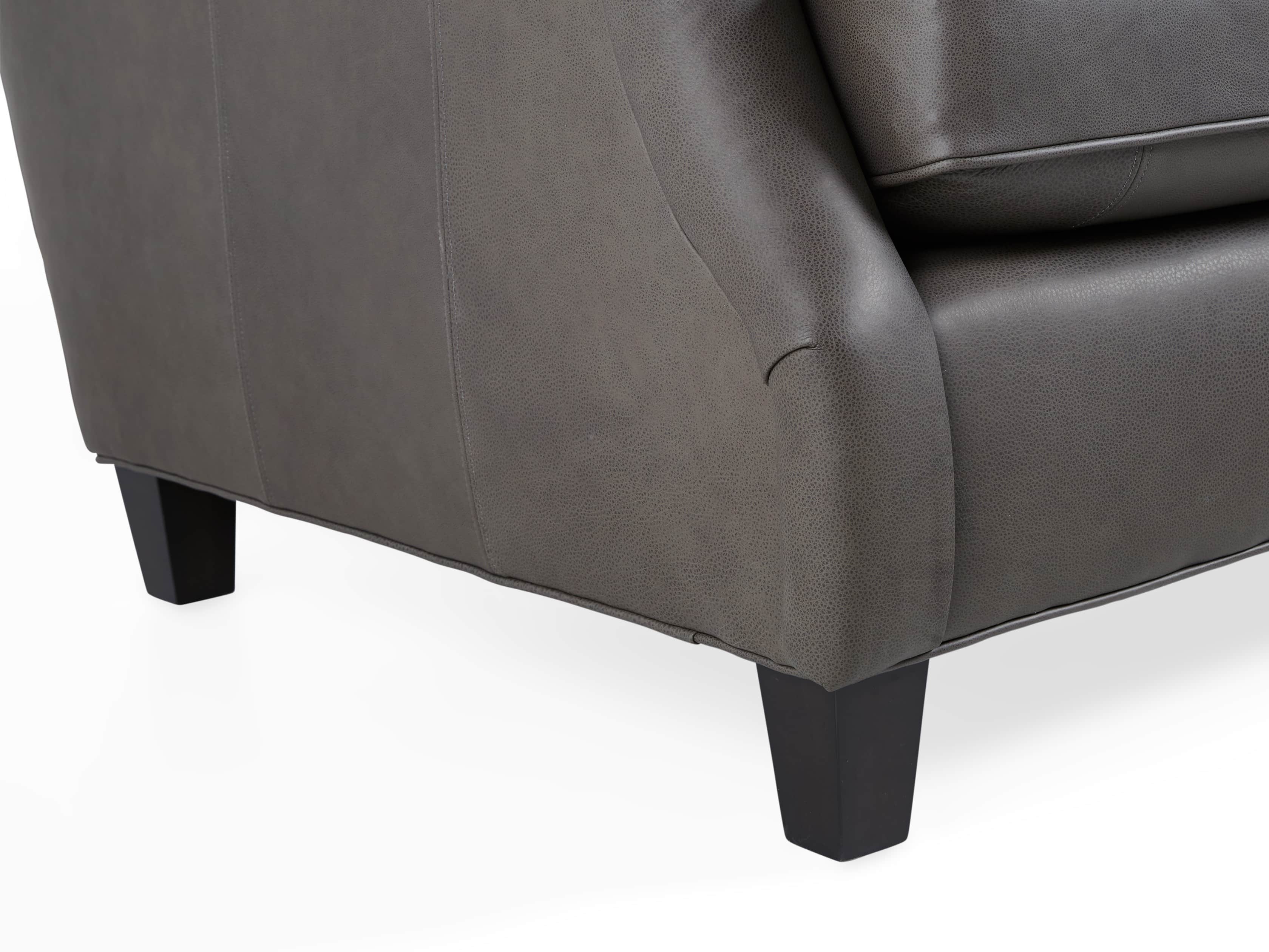 Paxton Leather 104" Two Piece Sectional