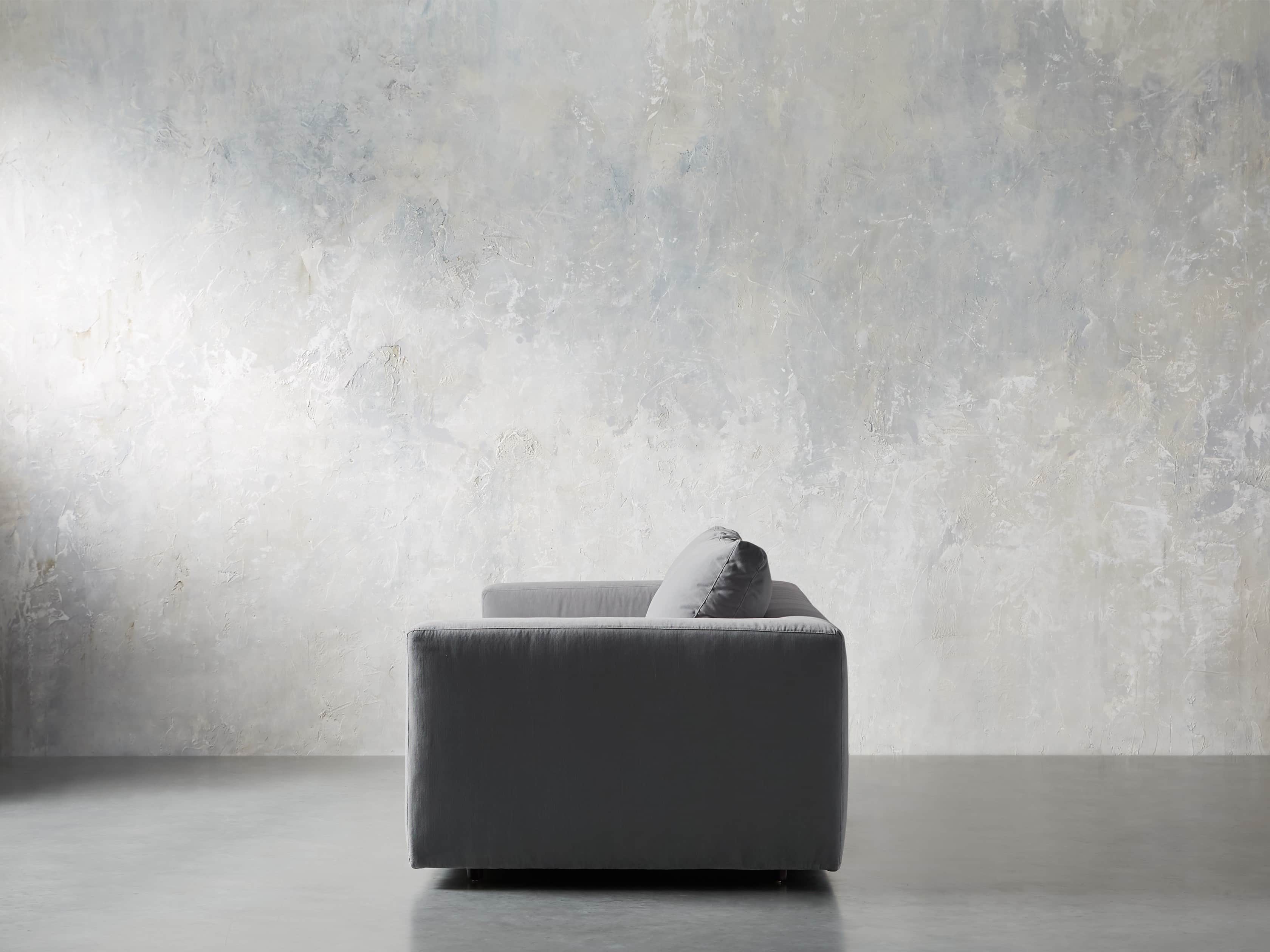 Miles Petite Upholstered 108" Sofa, slide 4 of 11