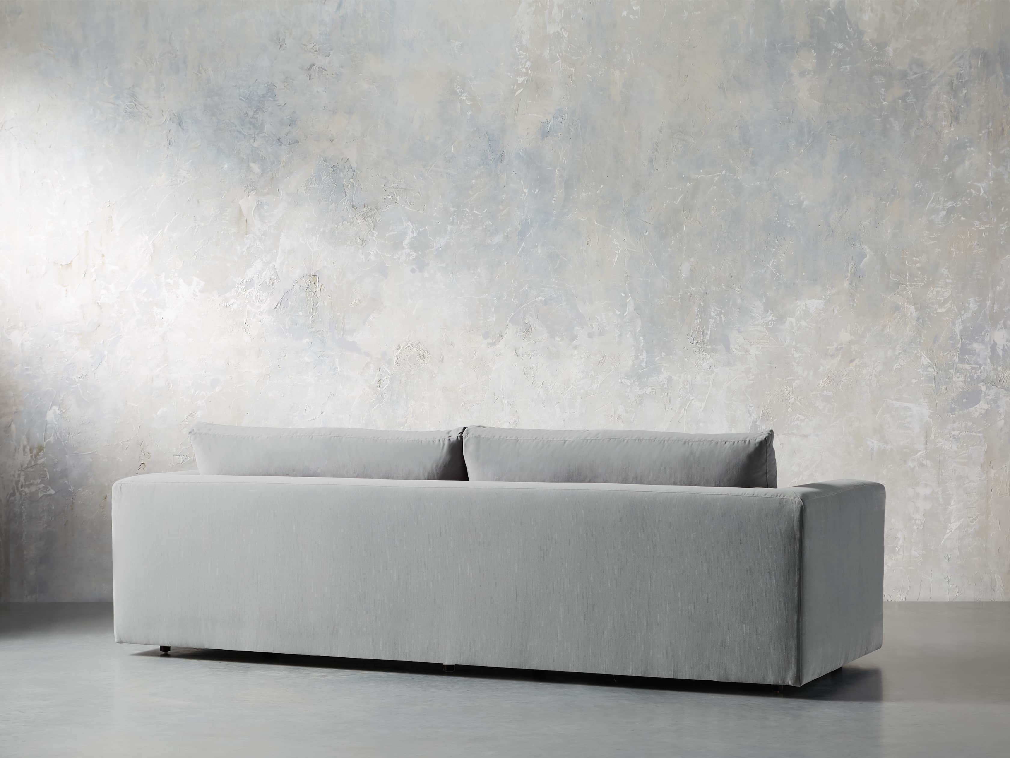 Miles Petite Upholstered 108" Sofa, slide 5 of 11