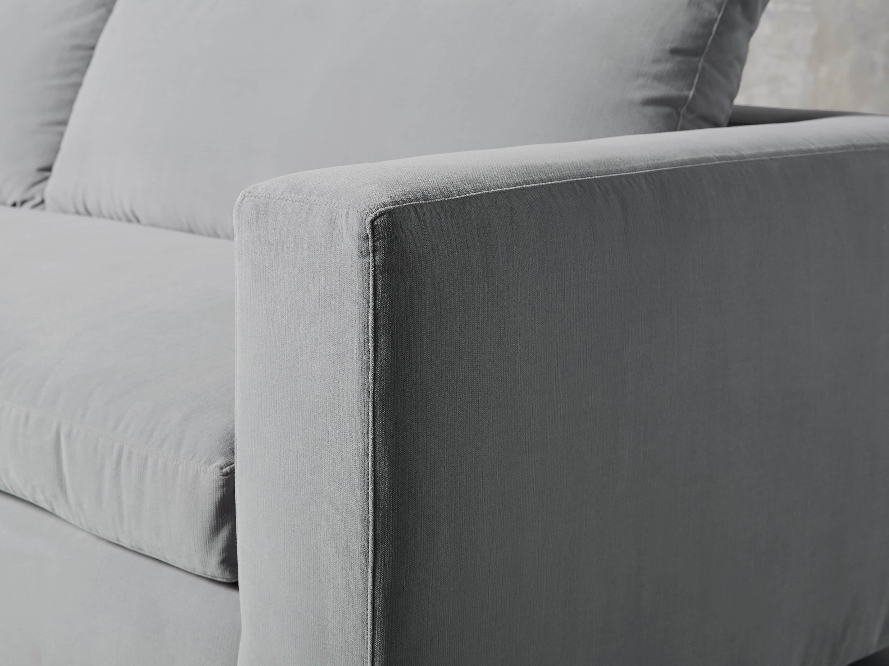 Miles Petite Upholstered 108" Sofa, slide 6 of 11