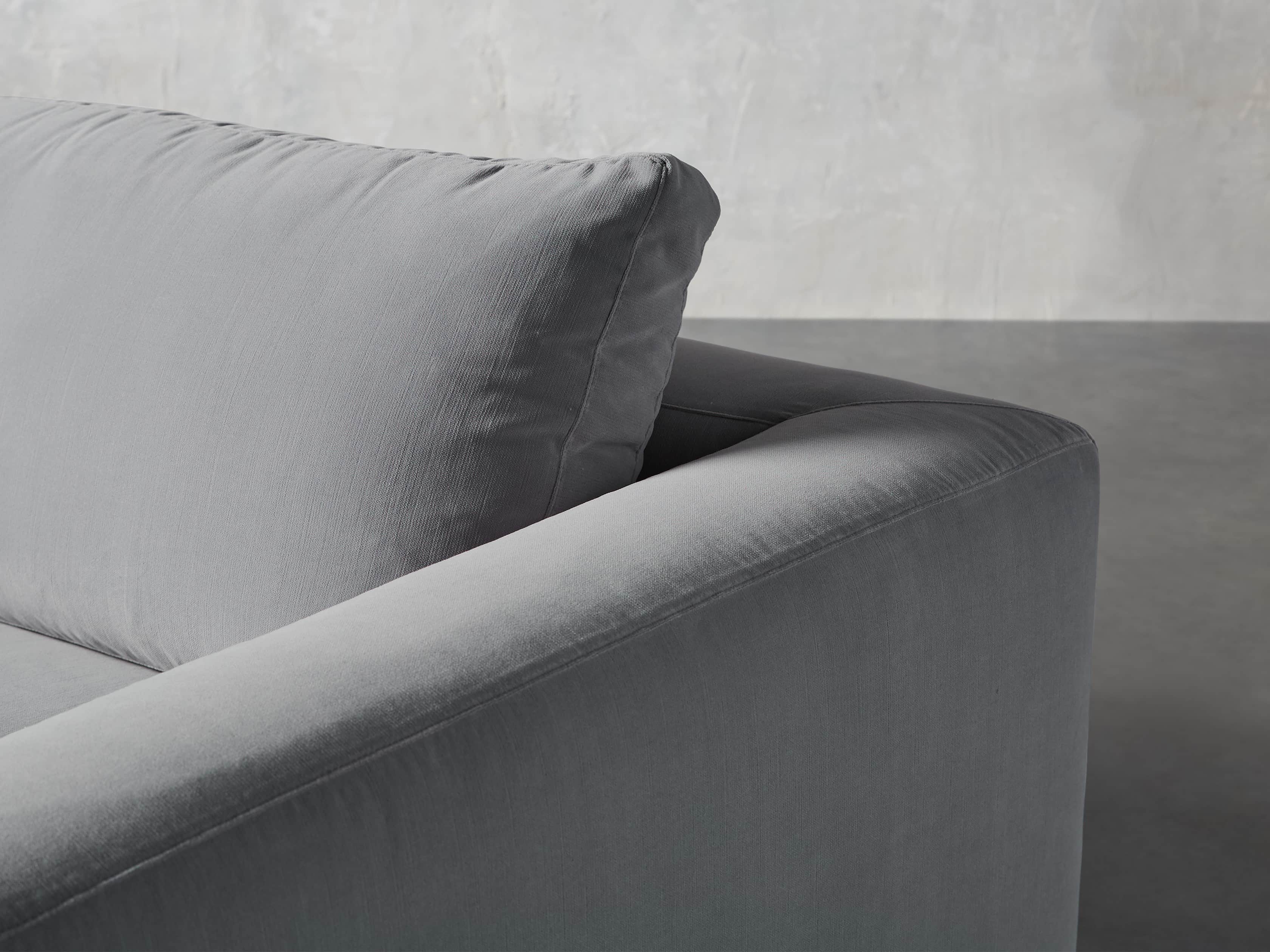 Miles Petite Upholstered 108" Sofa, slide 7 of 11