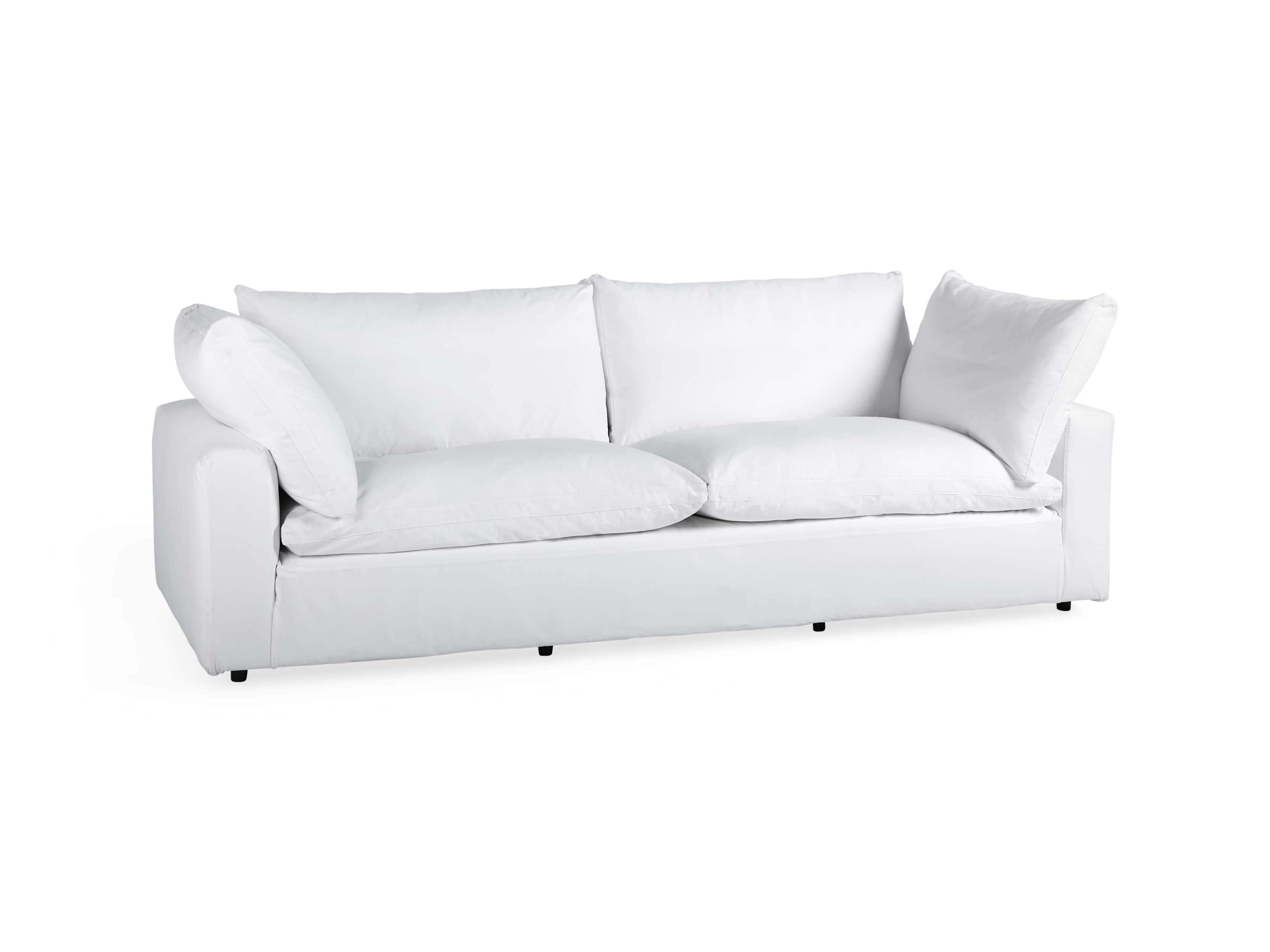 Tahoe Slipcovered 108" 2 Over 2 Sofa