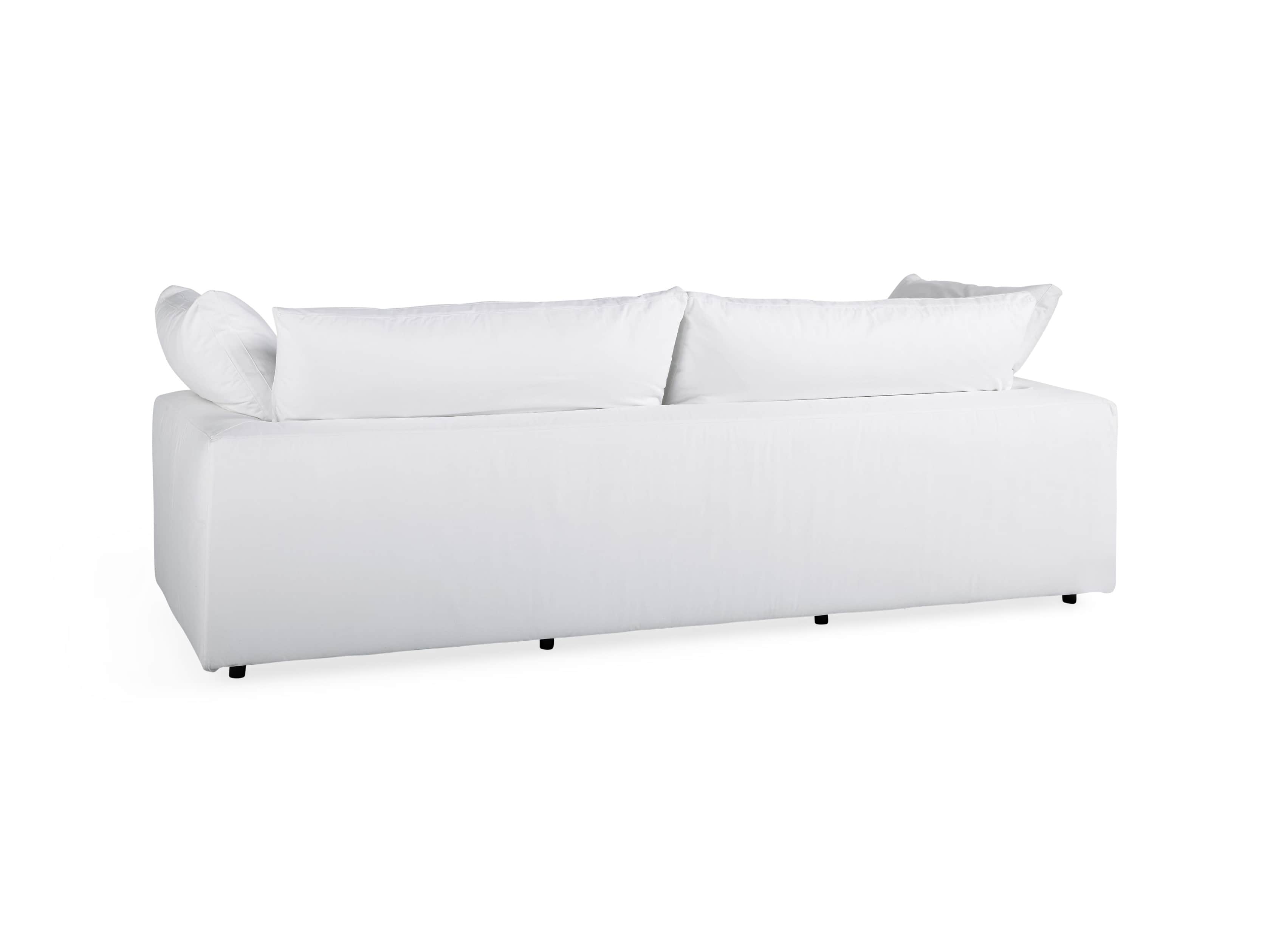 Tahoe Slipcovered 108" 2 Over 2 Sofa