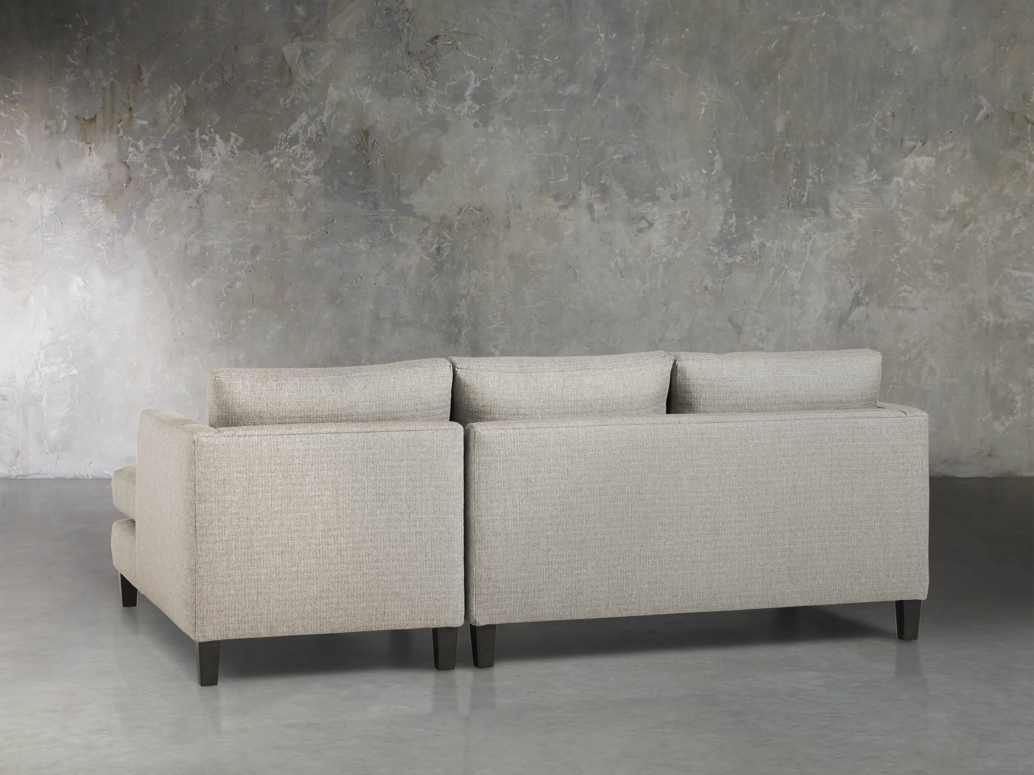 Taylor 92" Upholstered Two Piece Sectional, slide 4 of 5