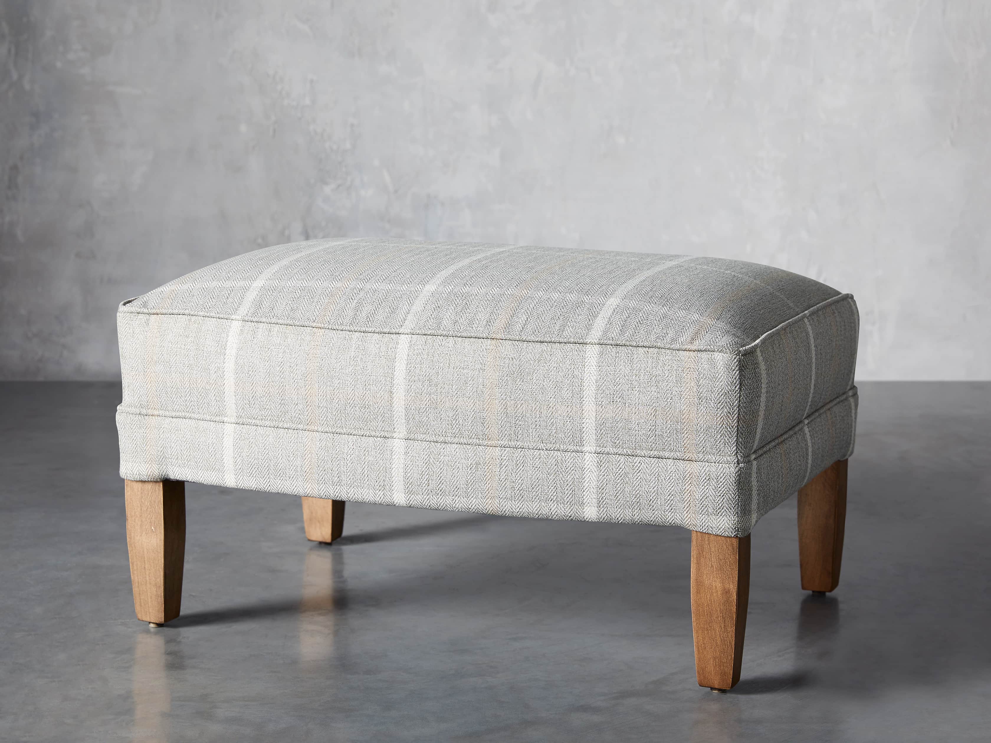 Alex Upholstered 27" Ottoman, slide 2 of 5