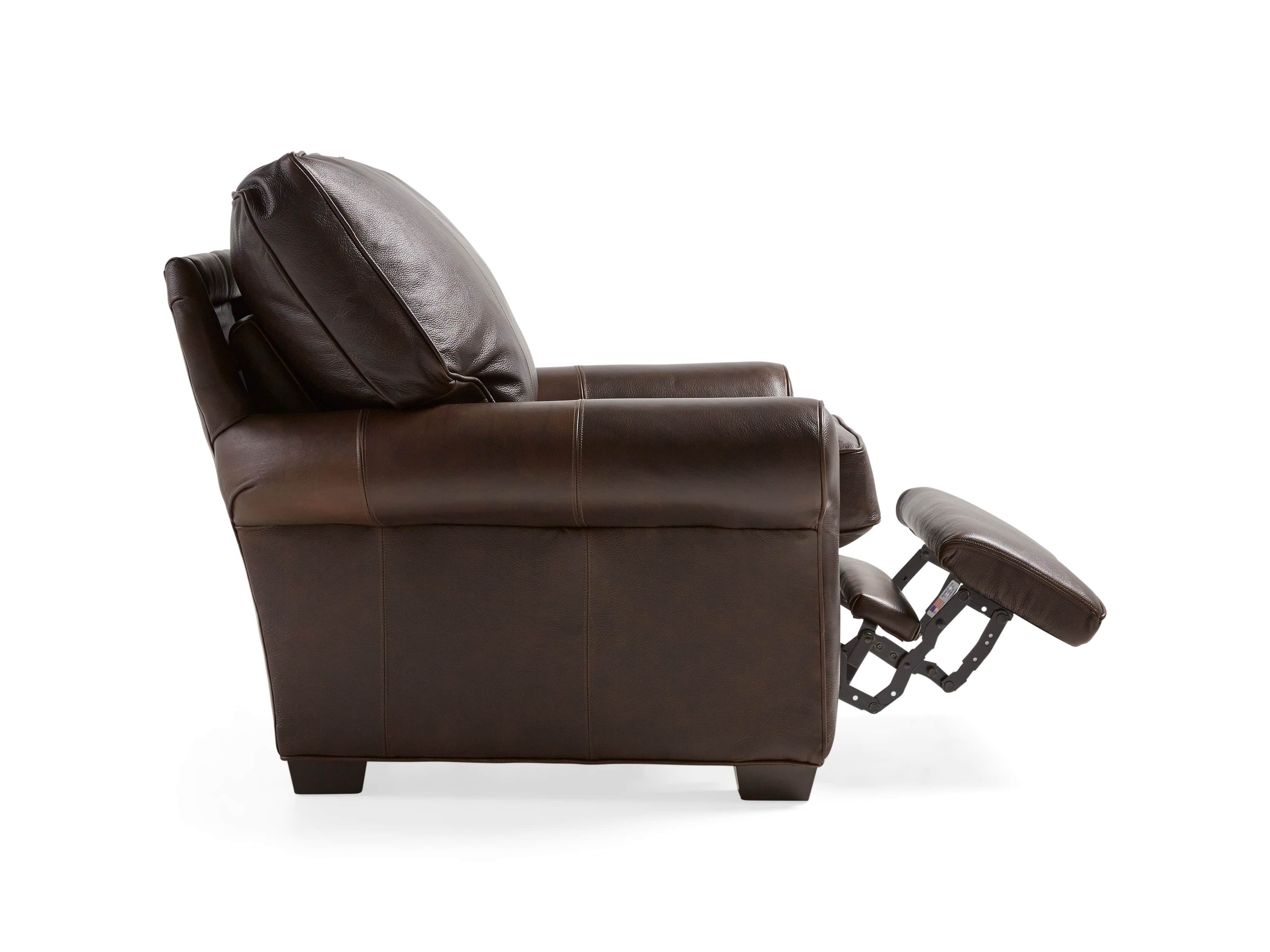 Brentwood Comfort Motion Leather 43" Recliner, slide 5 of 7