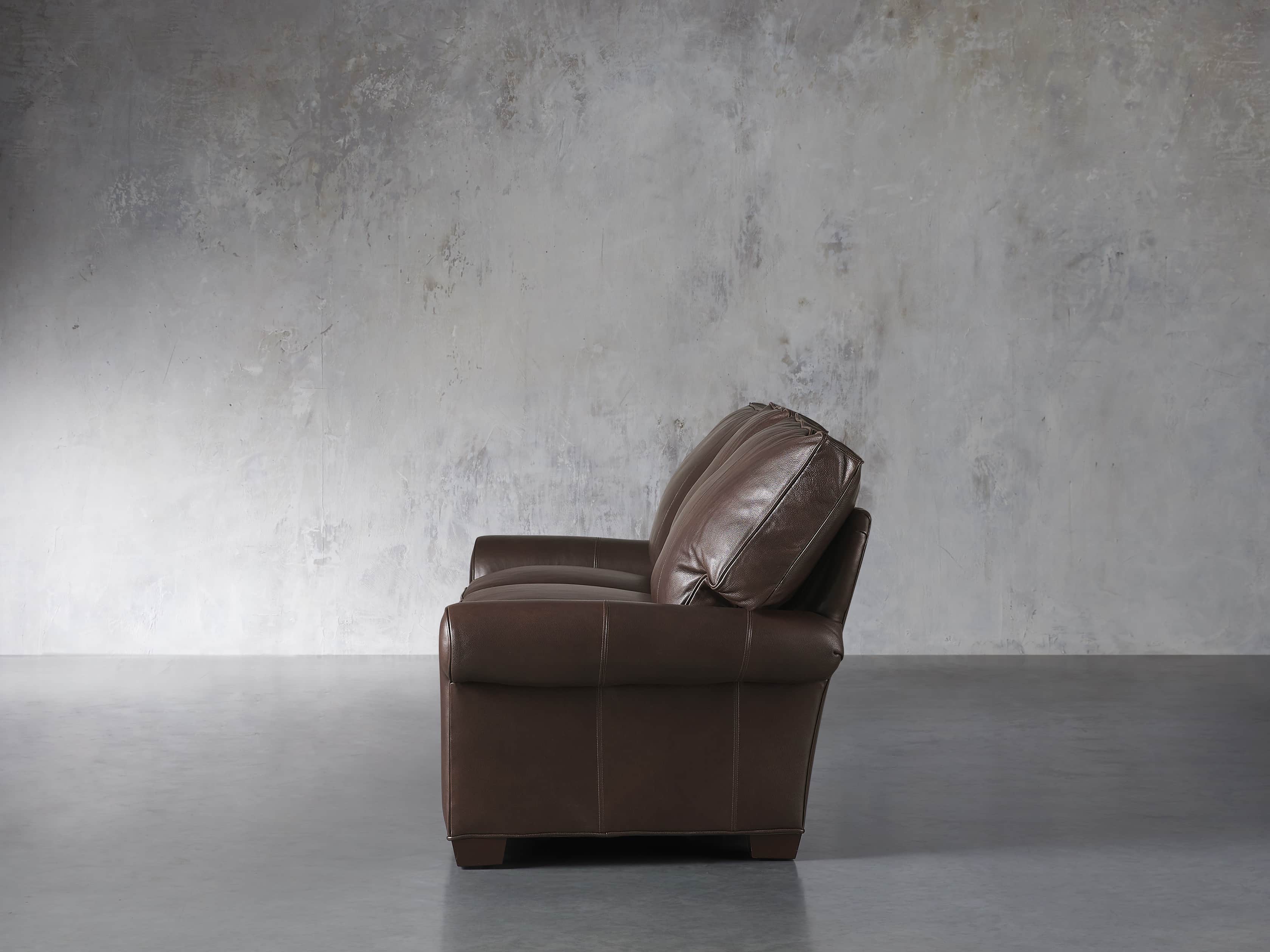Brentwood Leather 92" Sofa (Right & Left Motion), slide 5 of 9