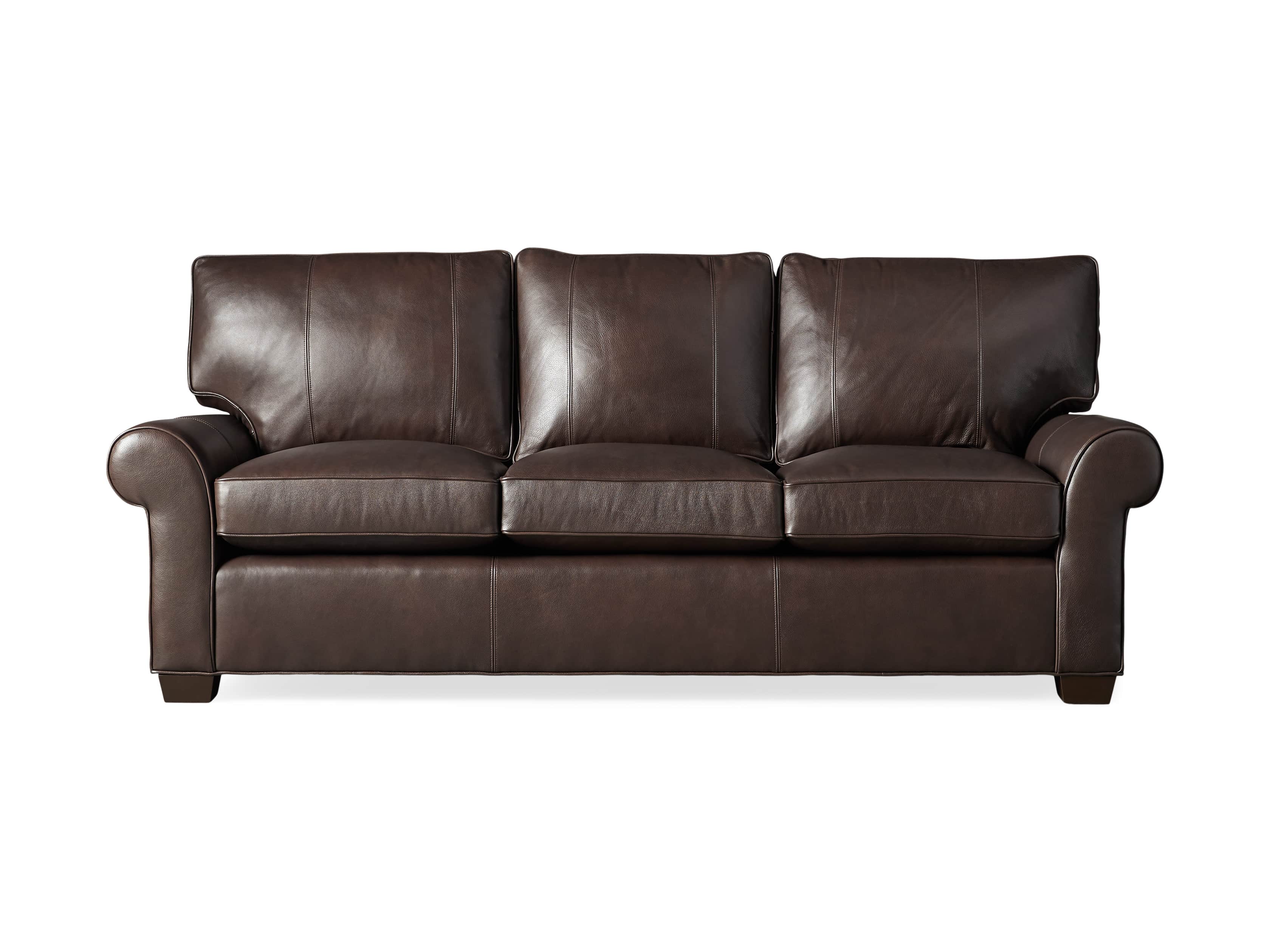 Bwood Leather Sofa Arhaus