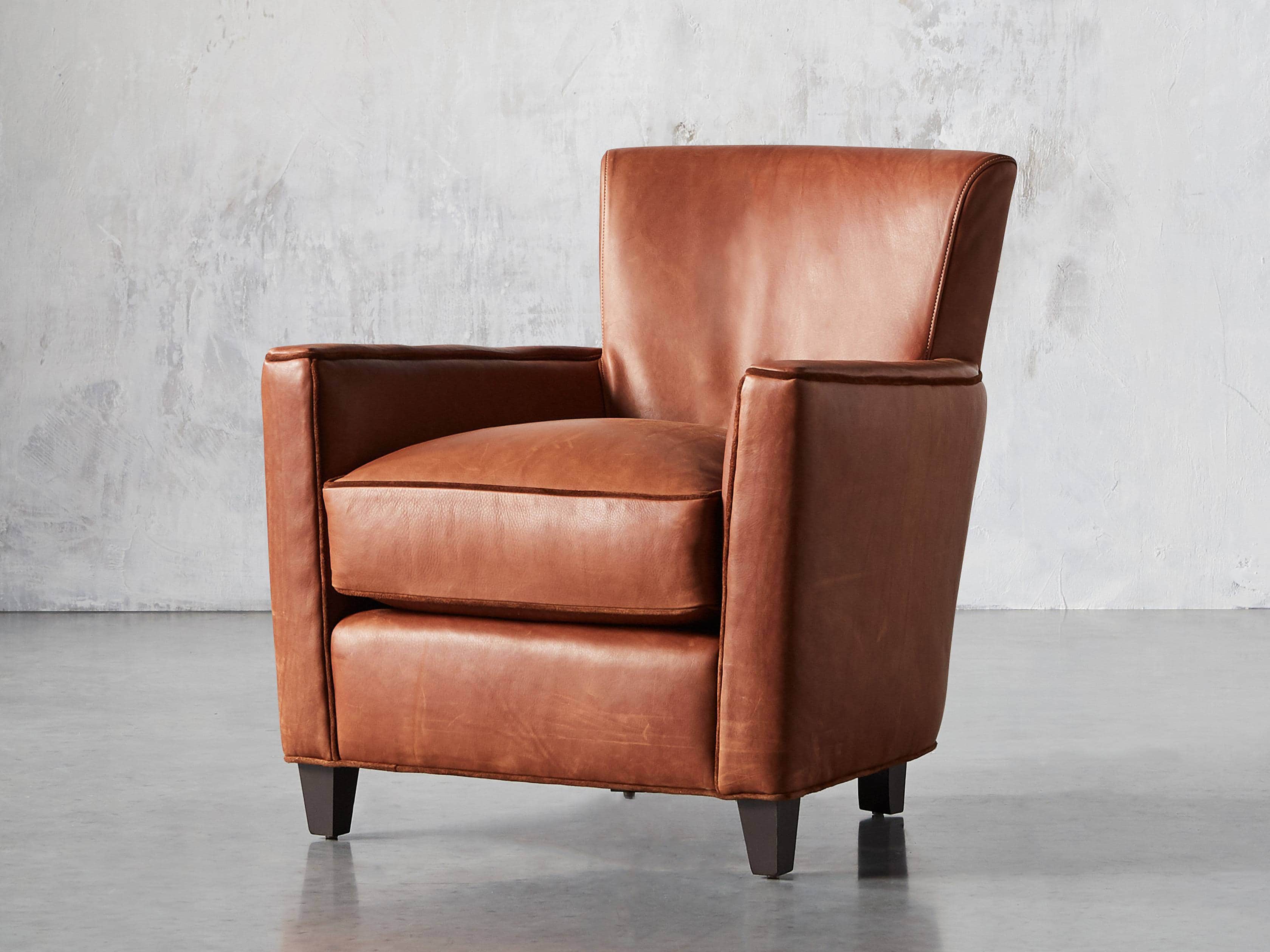 Cotswold Leather 31" Chair, slide 3 of 10