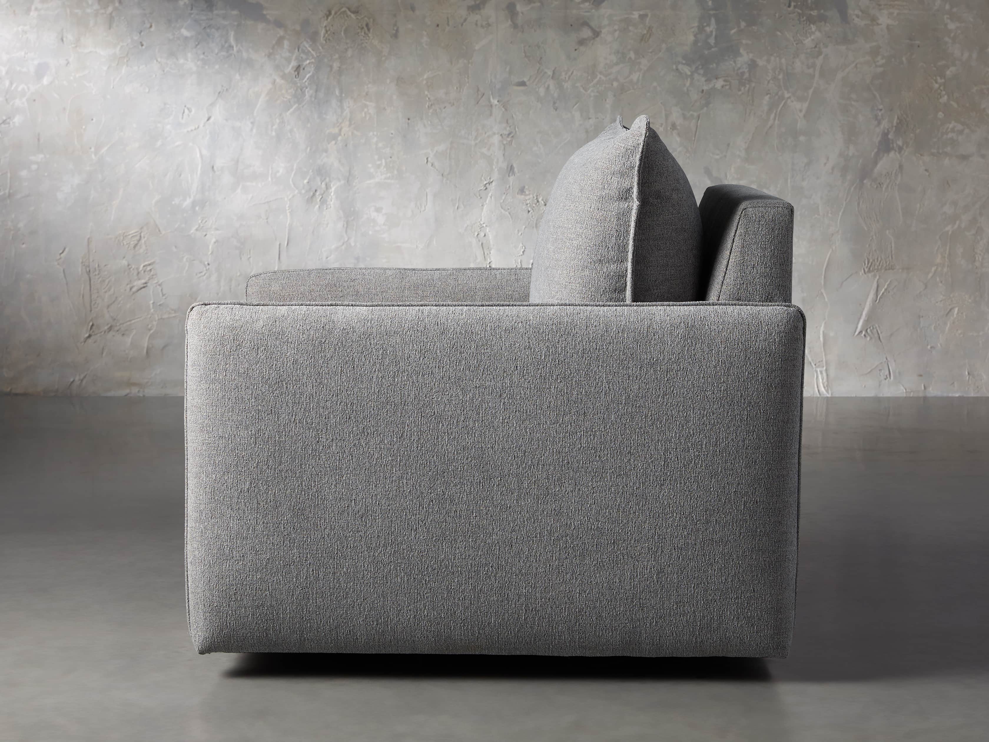 Dunlap Upholstered 41" Swivel Chair, slide 4 of 8