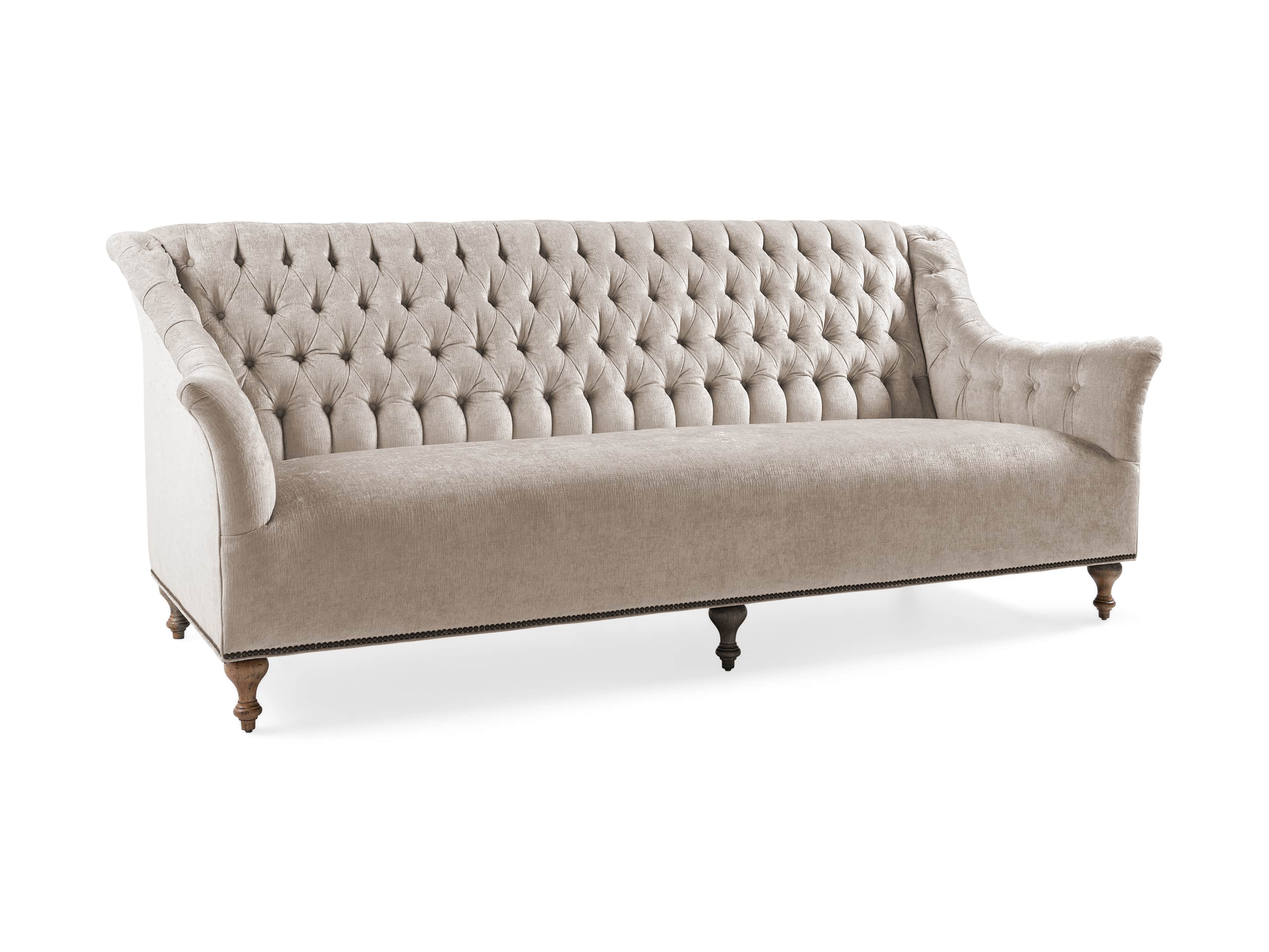 Fiona 97" Upholstered Tufted Sofa, slide 2 of 4