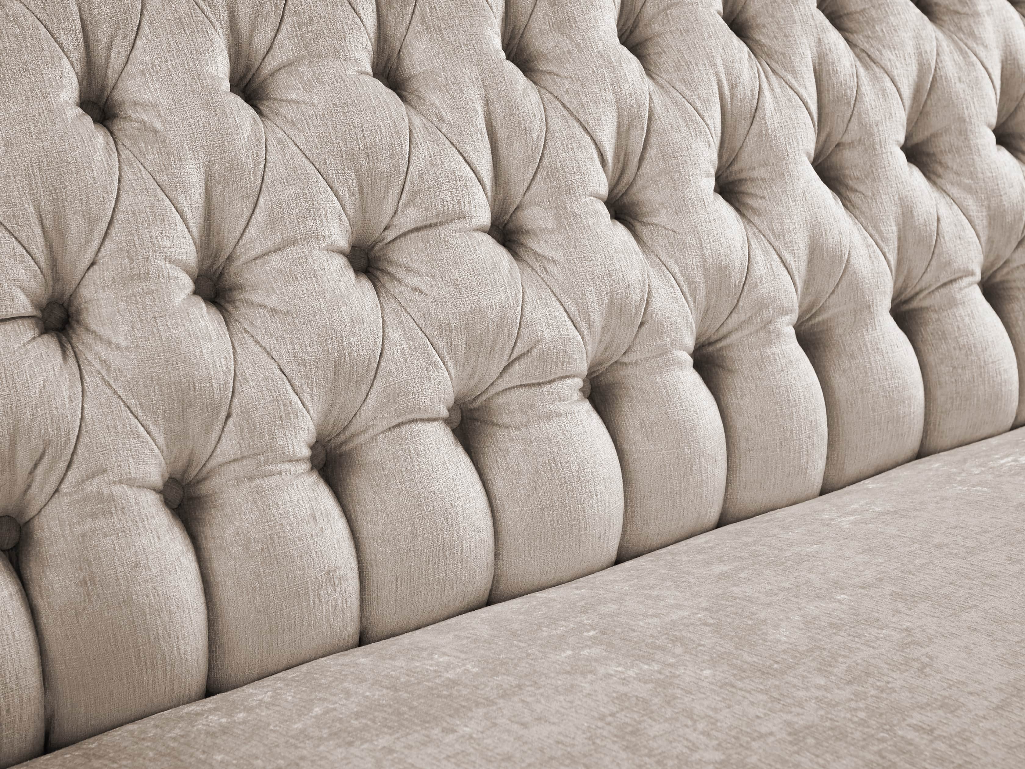Fiona 97" Upholstered Tufted Sofa, slide 4 of 4