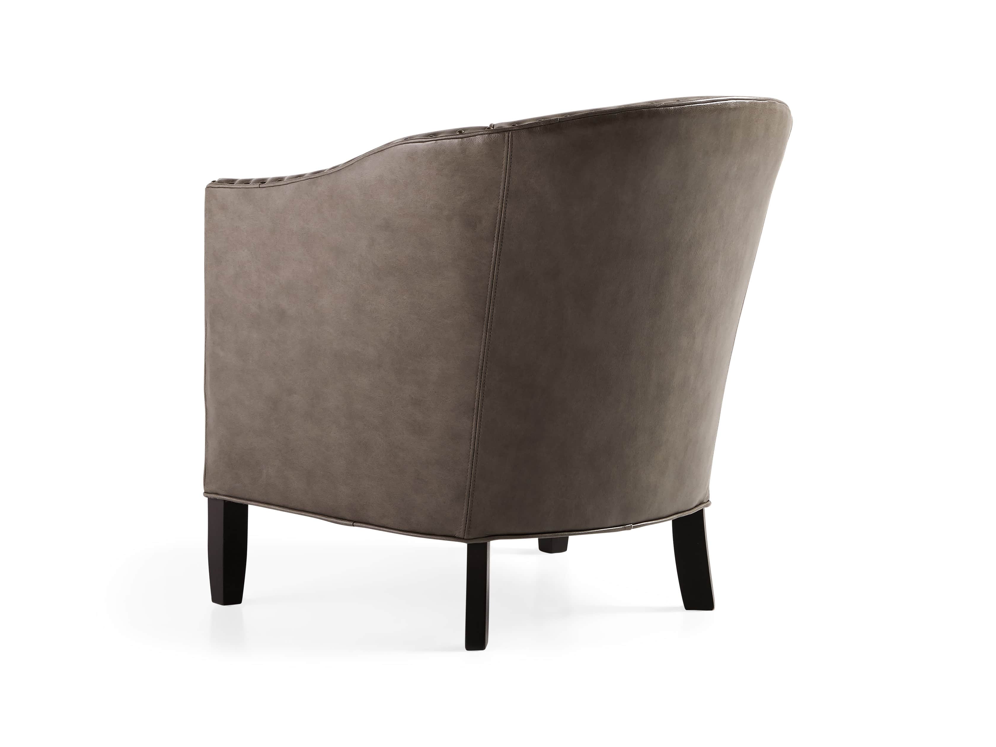 Giles 28" Leather Chair, slide 5 of 8