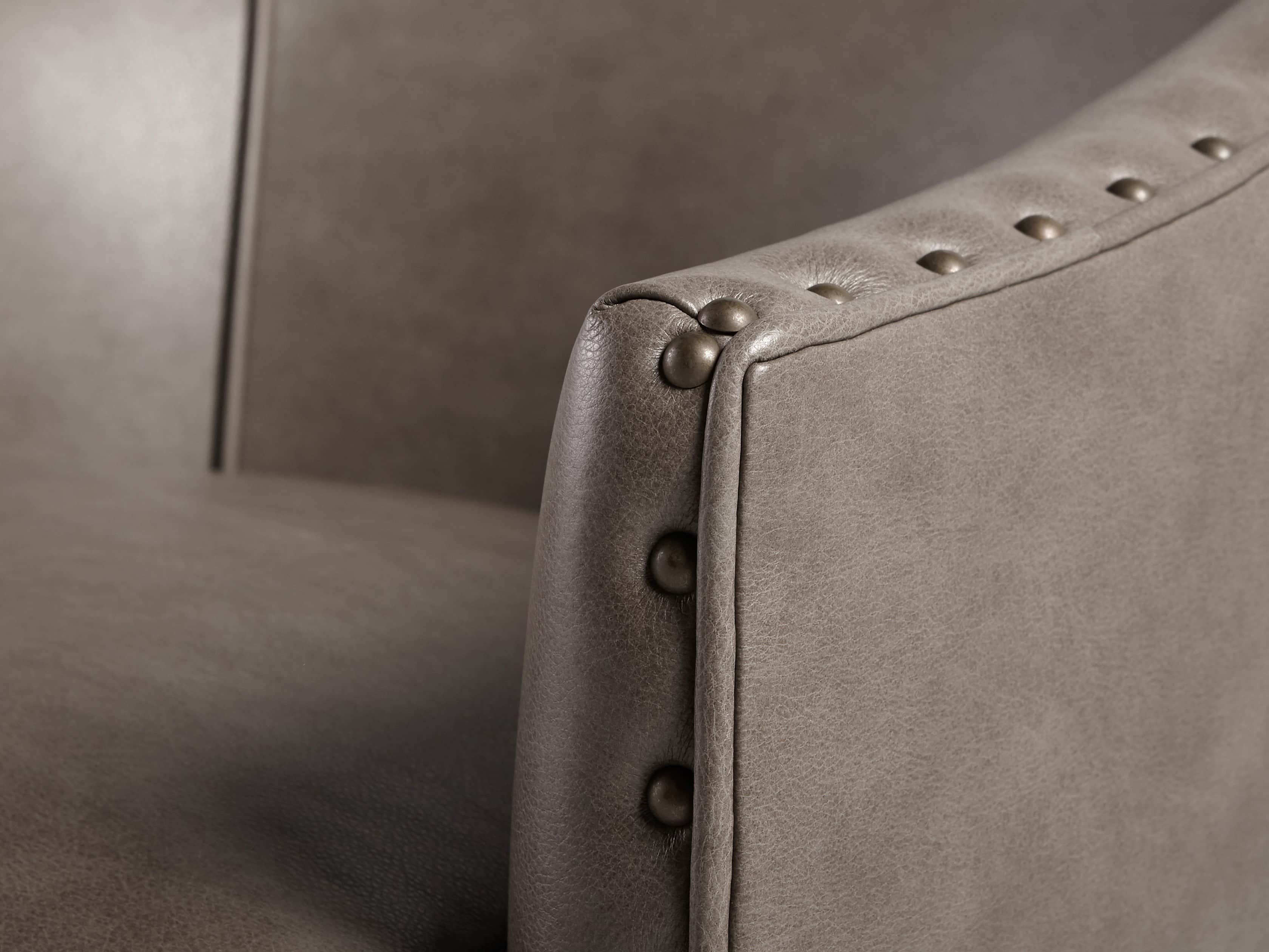 Giles 28" Leather Chair, slide 6 of 8