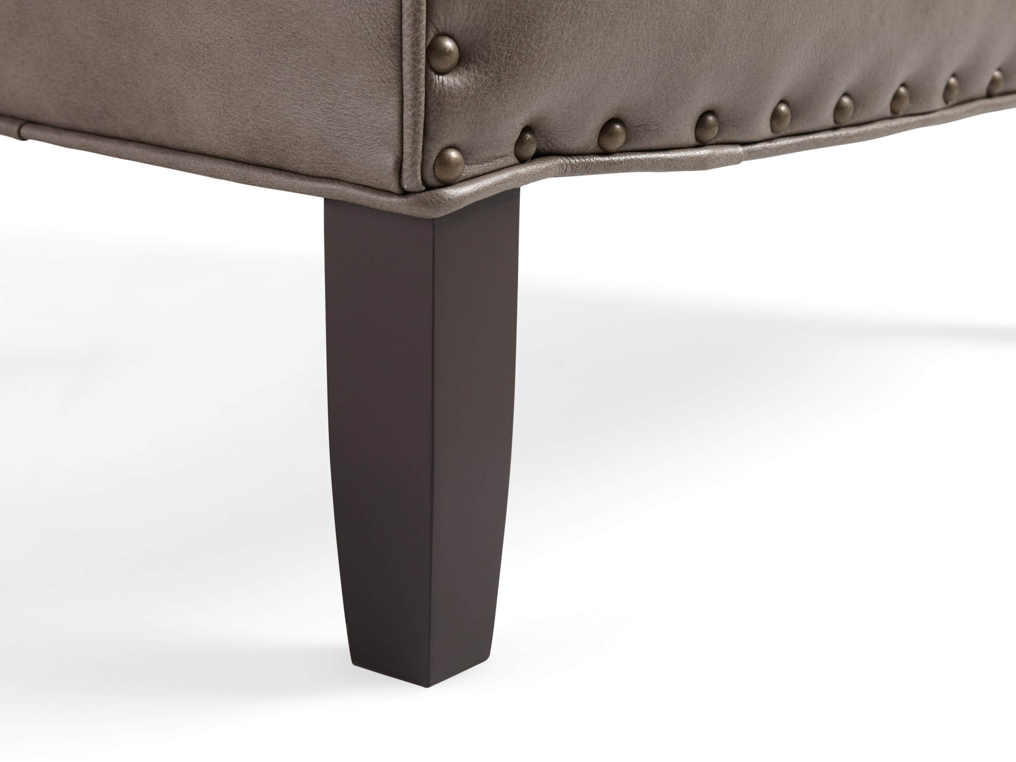 Giles 28" Leather Chair, slide 7 of 8