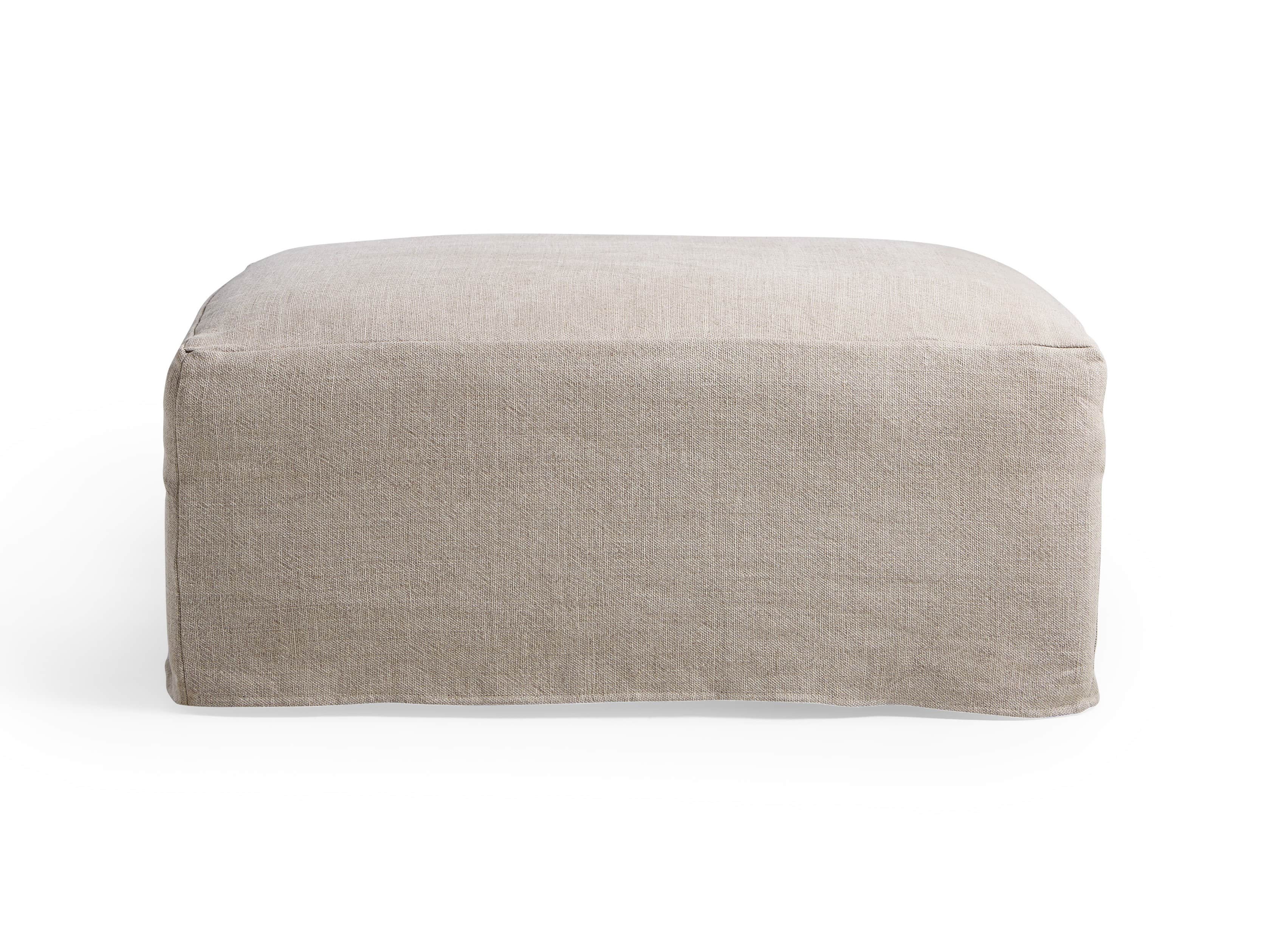 Kipton Petite Slipcovered 42" Ottoman, slide 6 of 8