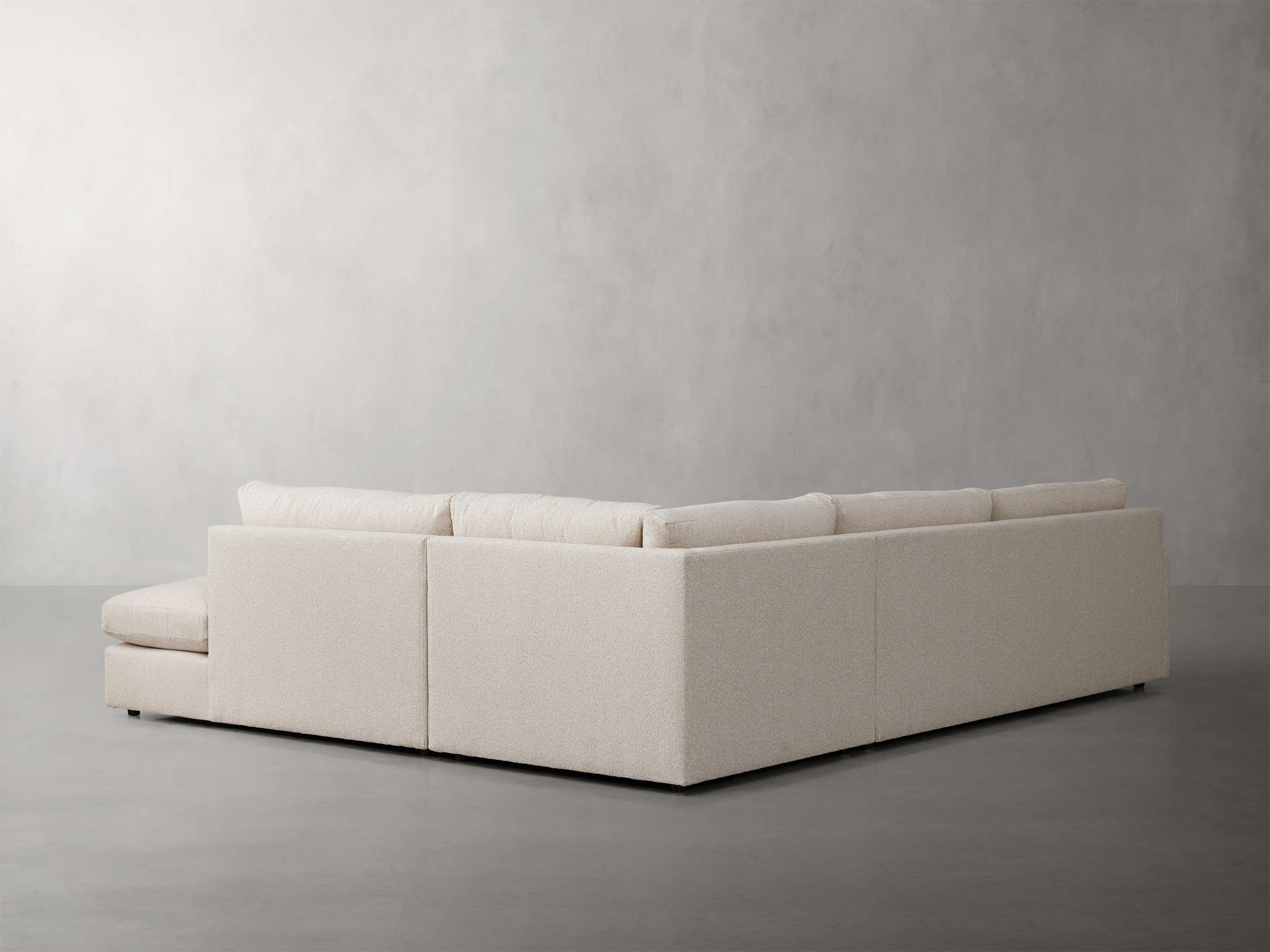 Kipton Three Piece Bumper Sectional