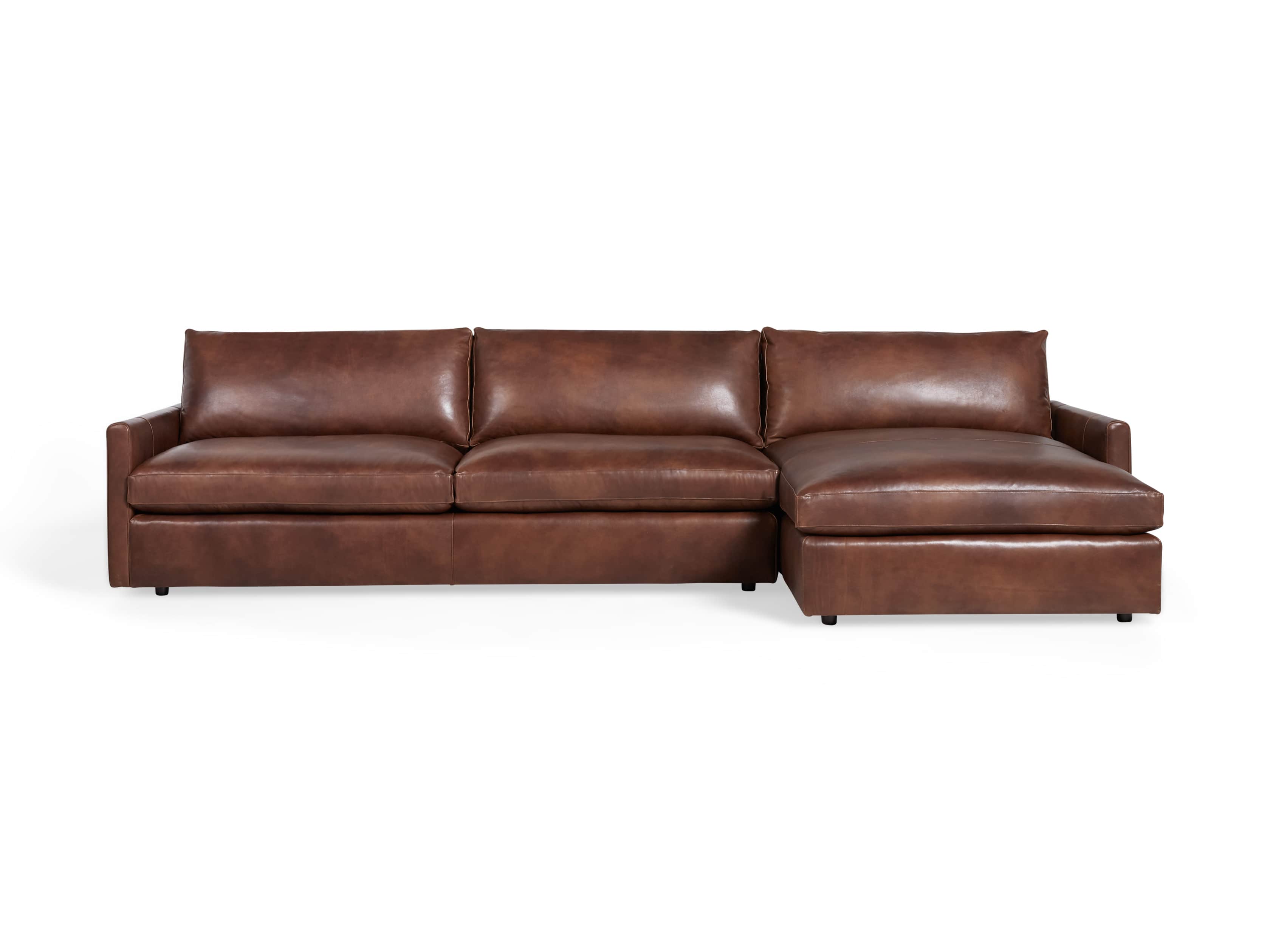 Kipton Leather 139" Right Arm Sectional, slide 6 of 6