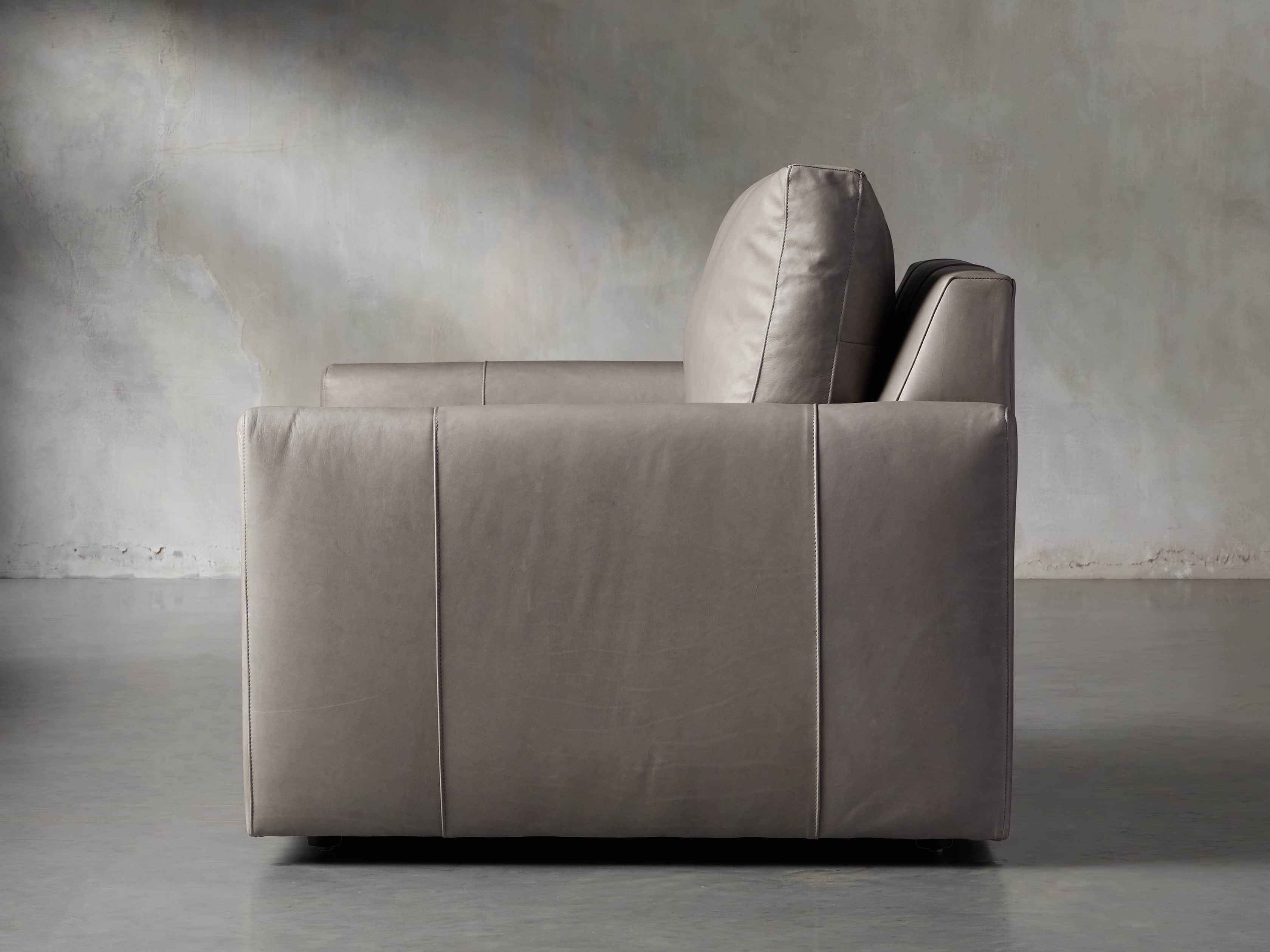 Kipton Leather 51" Chair, slide 3 of 7
